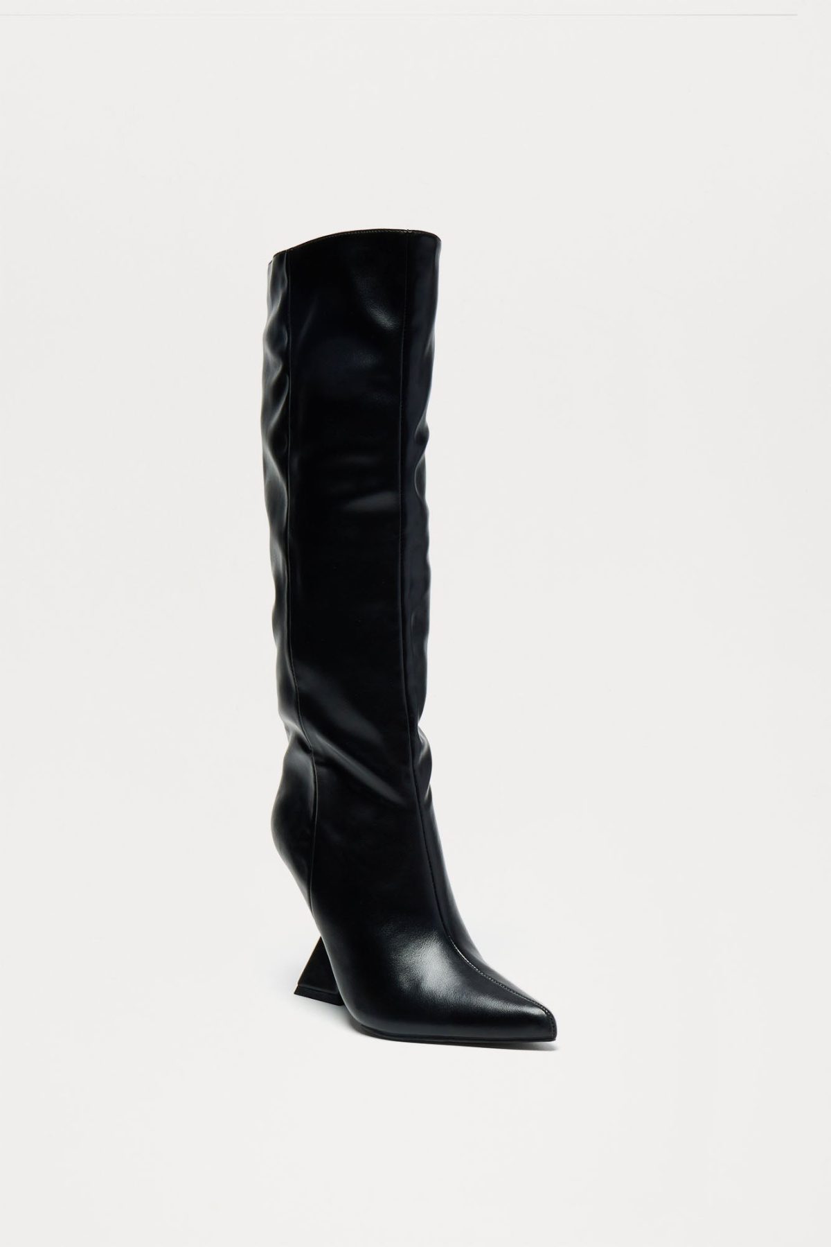 Claire Knee High Boots - Black