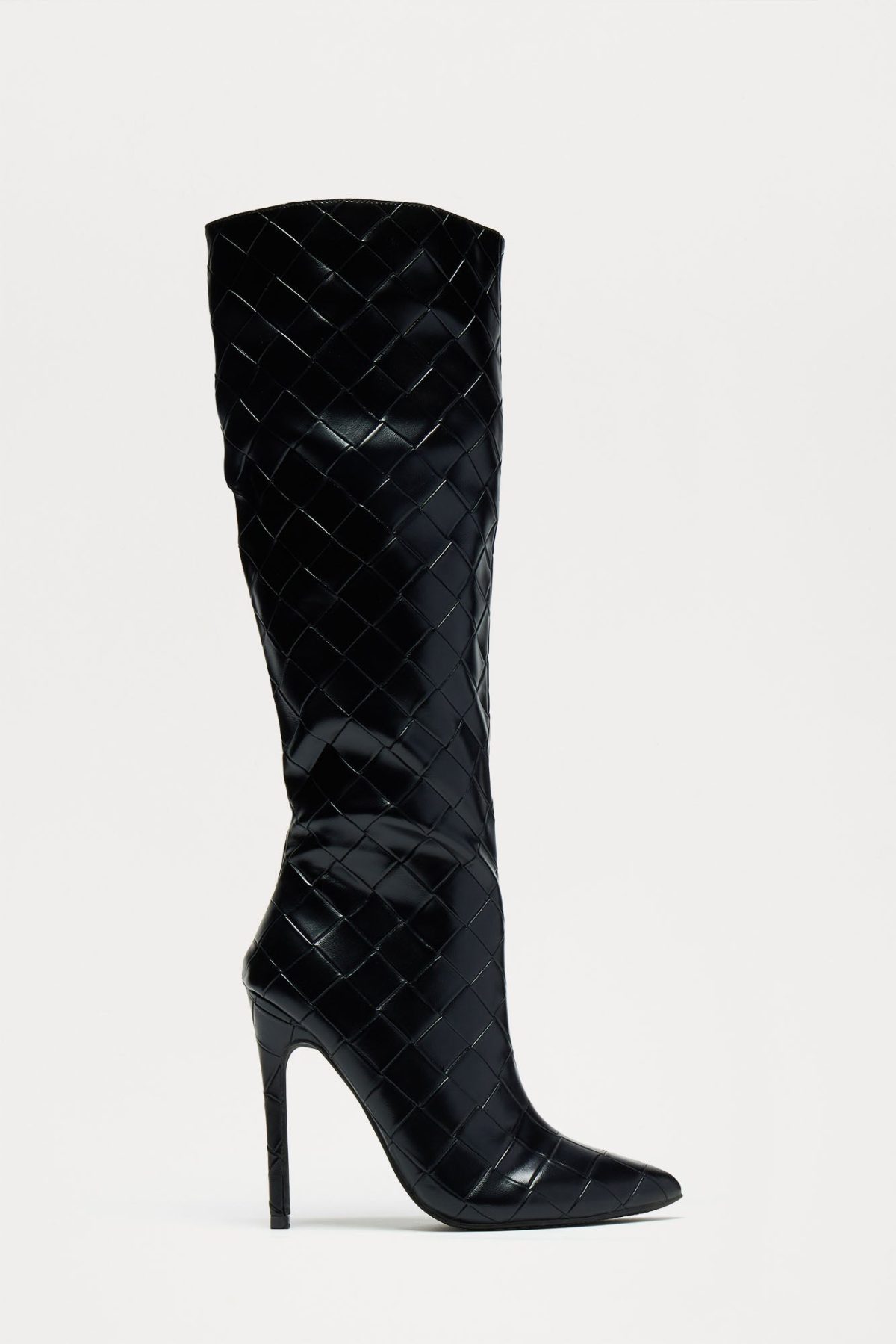 Can't Handle Me Knee High Boots - Black