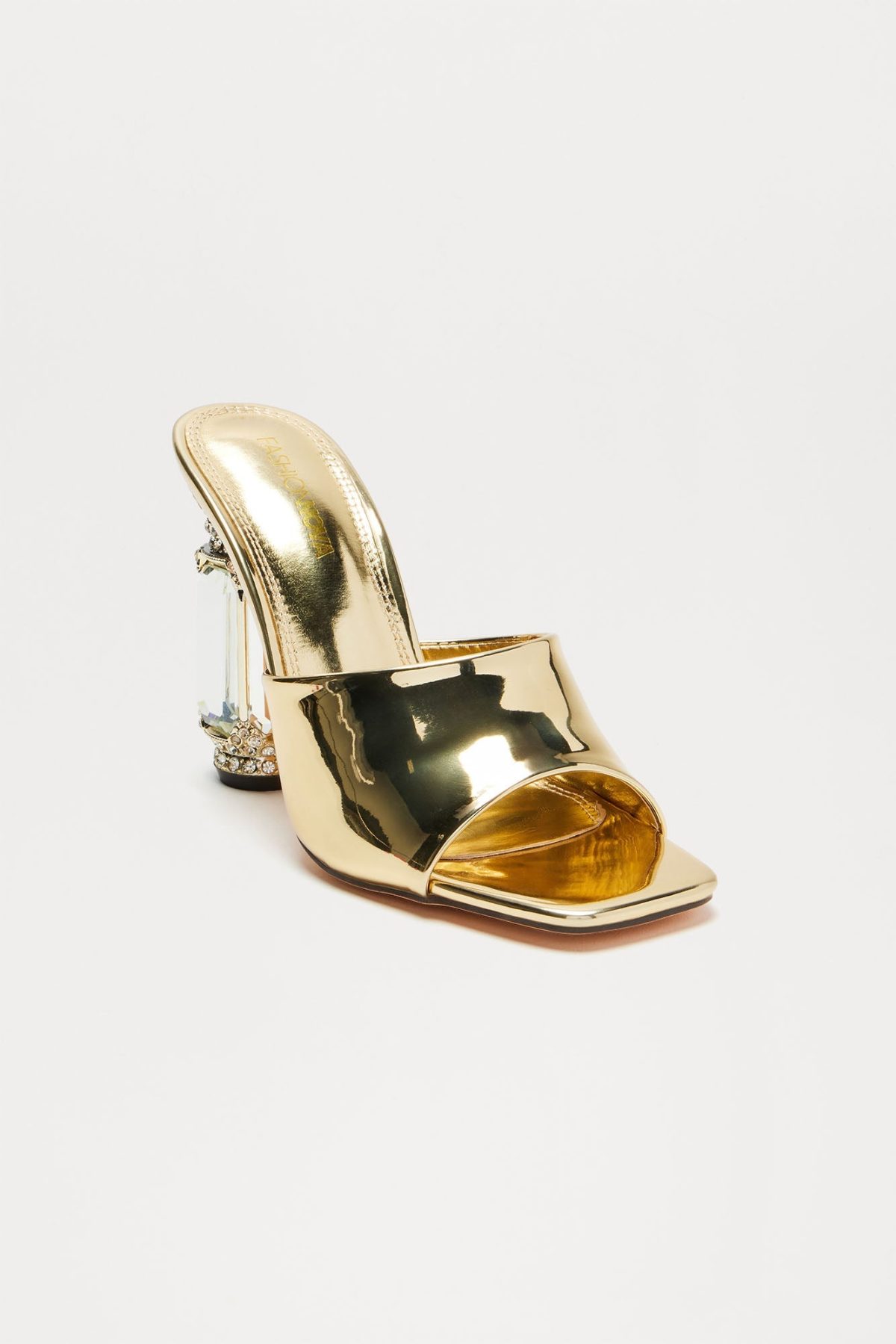 Ultimate Queen Mules - Gold