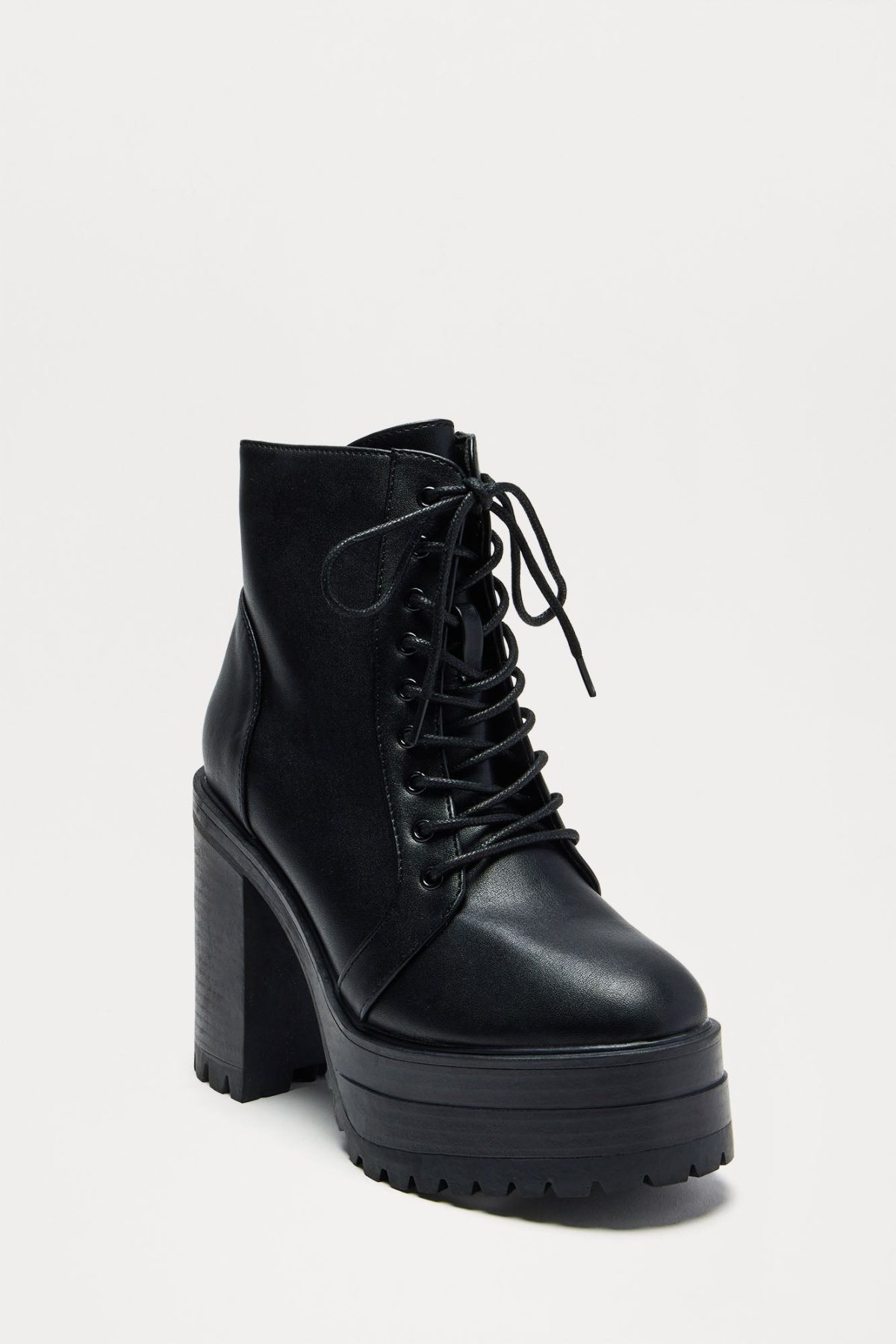 Everett Platform Booties - Black