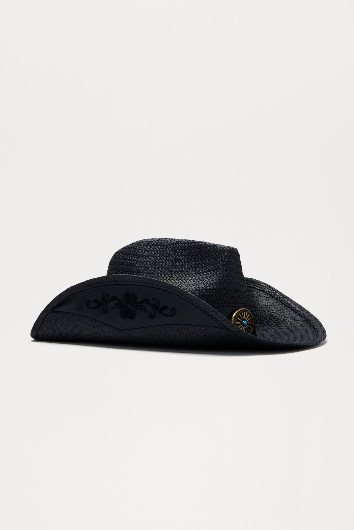 Found Paradise In The Desert Cowboy Hat - Black