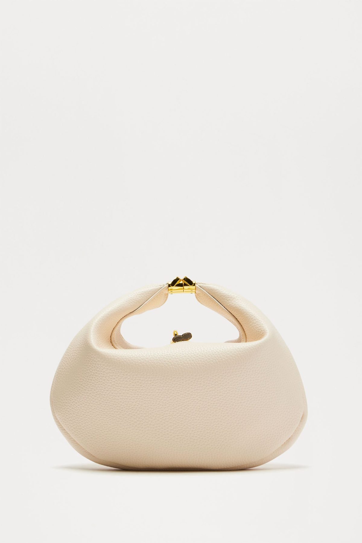 Crescent Moon Handbag - Beige