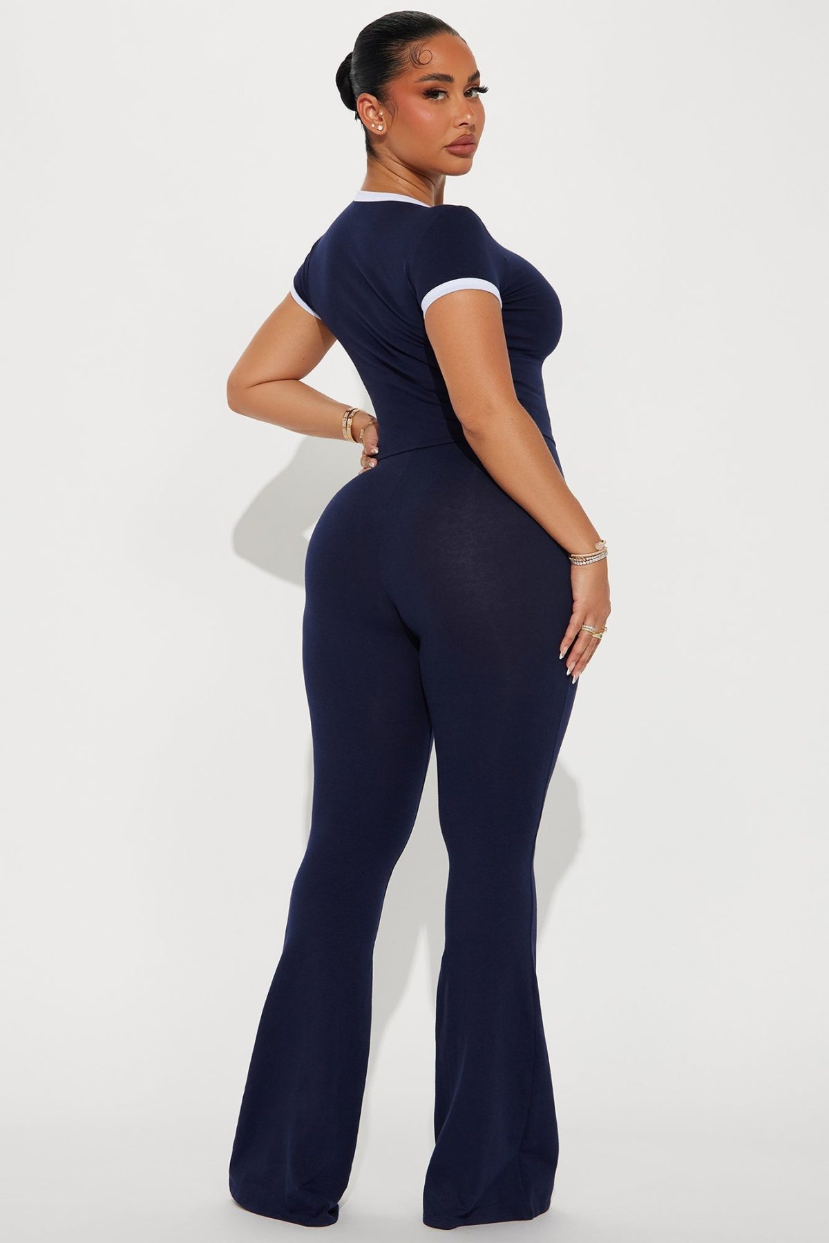 Team Usa Flare Pant Set - Navy