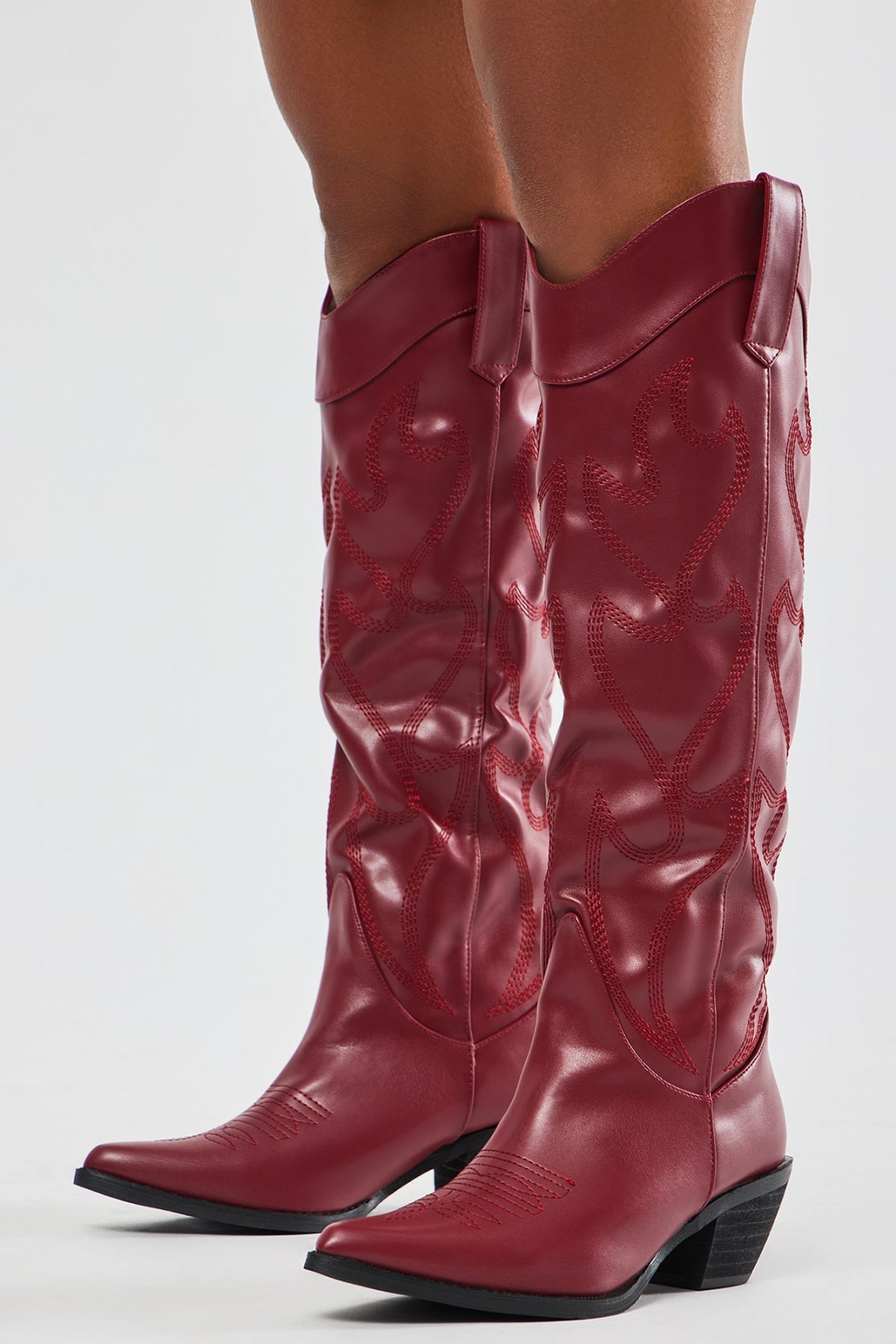 Country Roots Cowboy Boots - Red