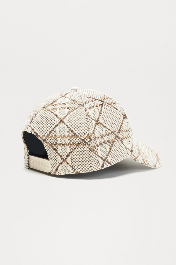 Dylan Structured Snapback - Cream/combo