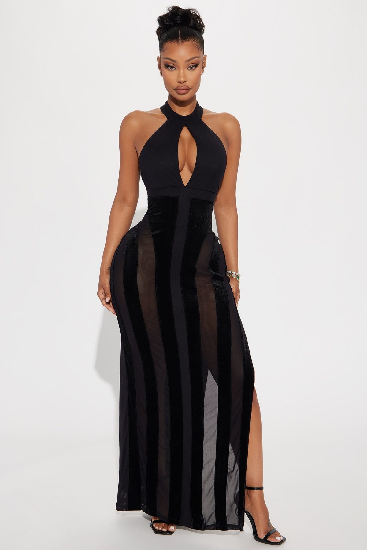 Sarah Halter Maxi Dress - Black