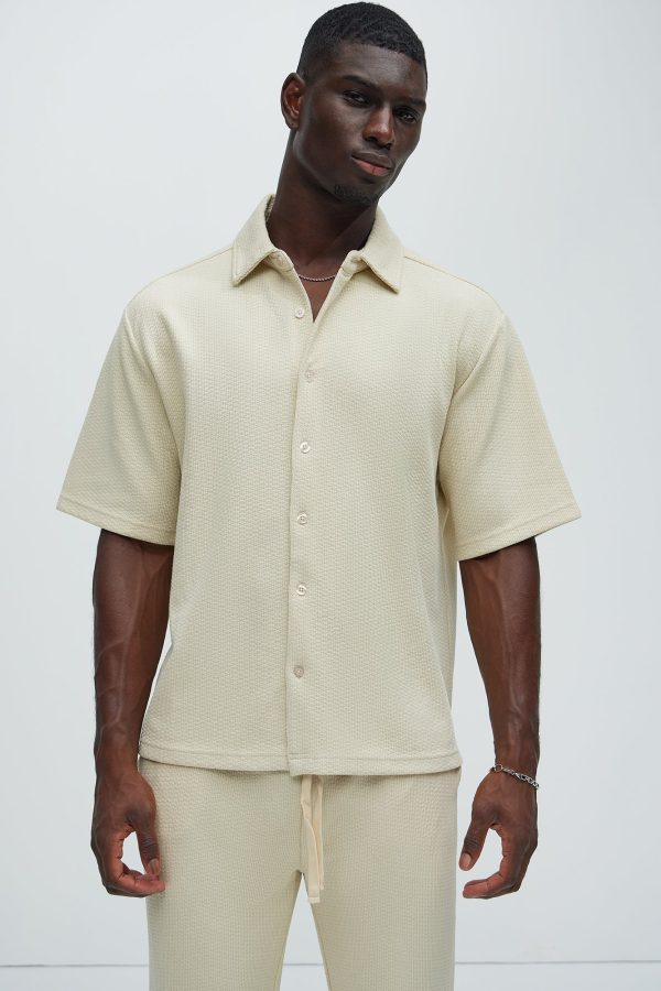 Capstan Textured Shirt - Cream