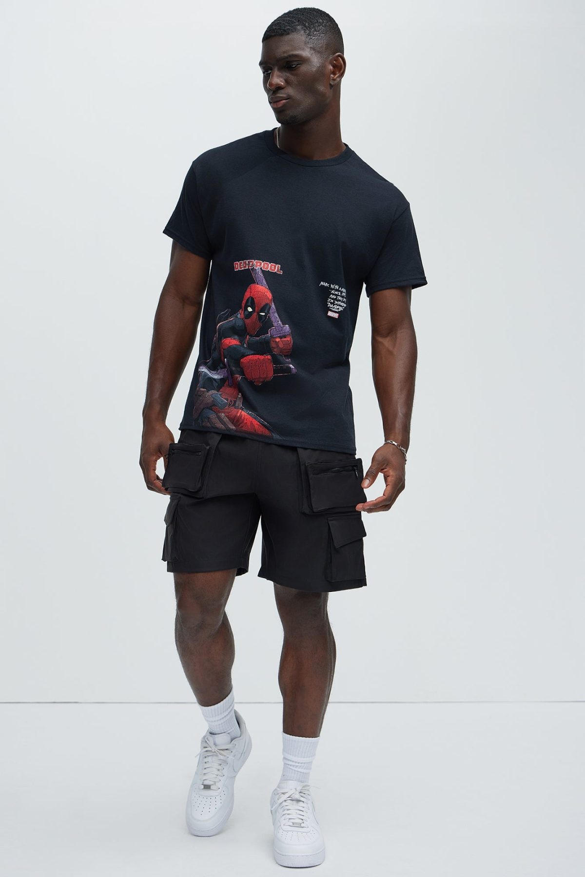 Vicious Deadpool Short Sleeve Tee - Black