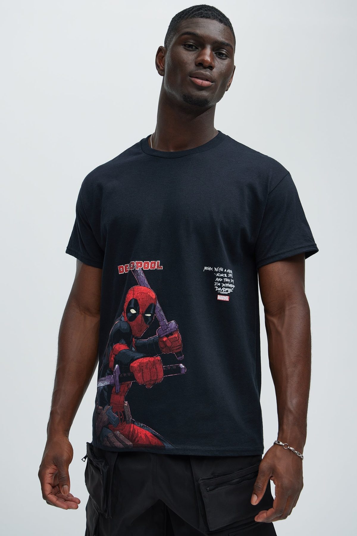 Vicious Deadpool Short Sleeve Tee - Black