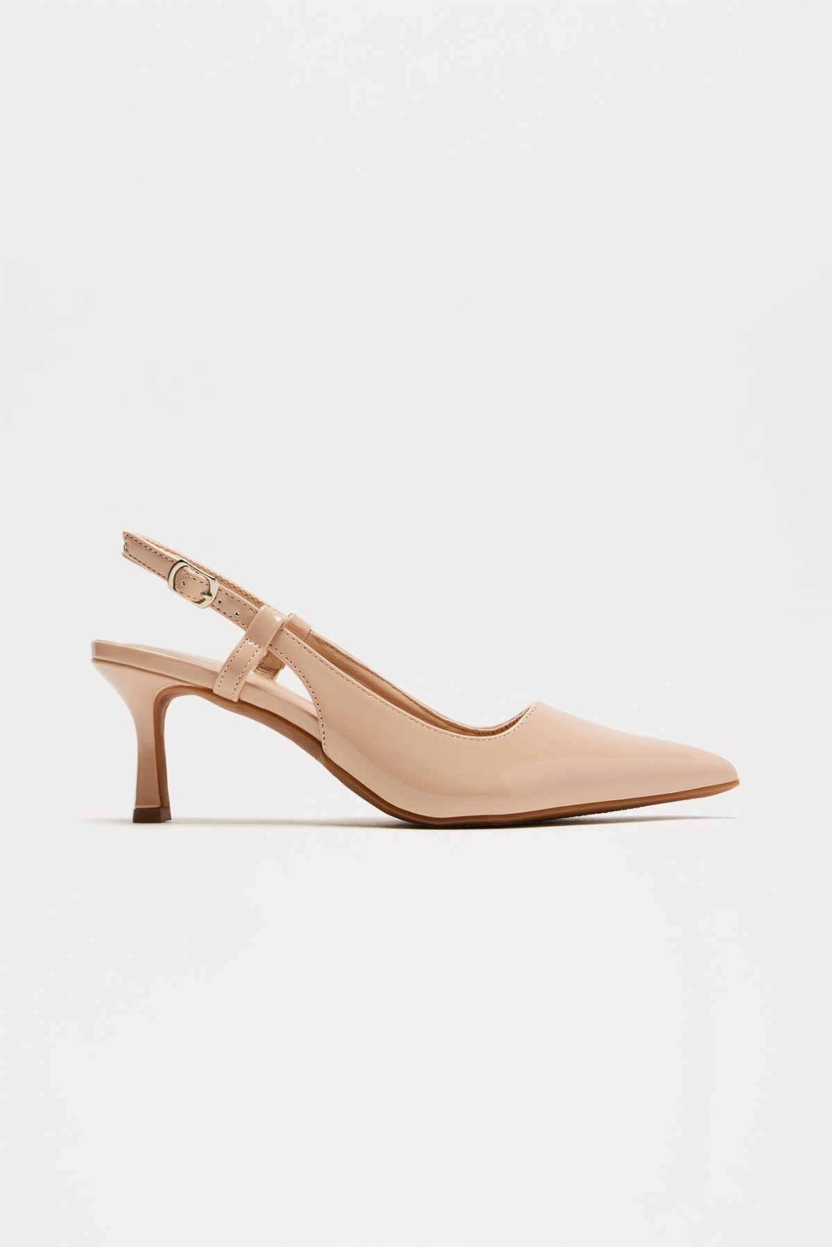 Asher Slingback Pumps - Nude