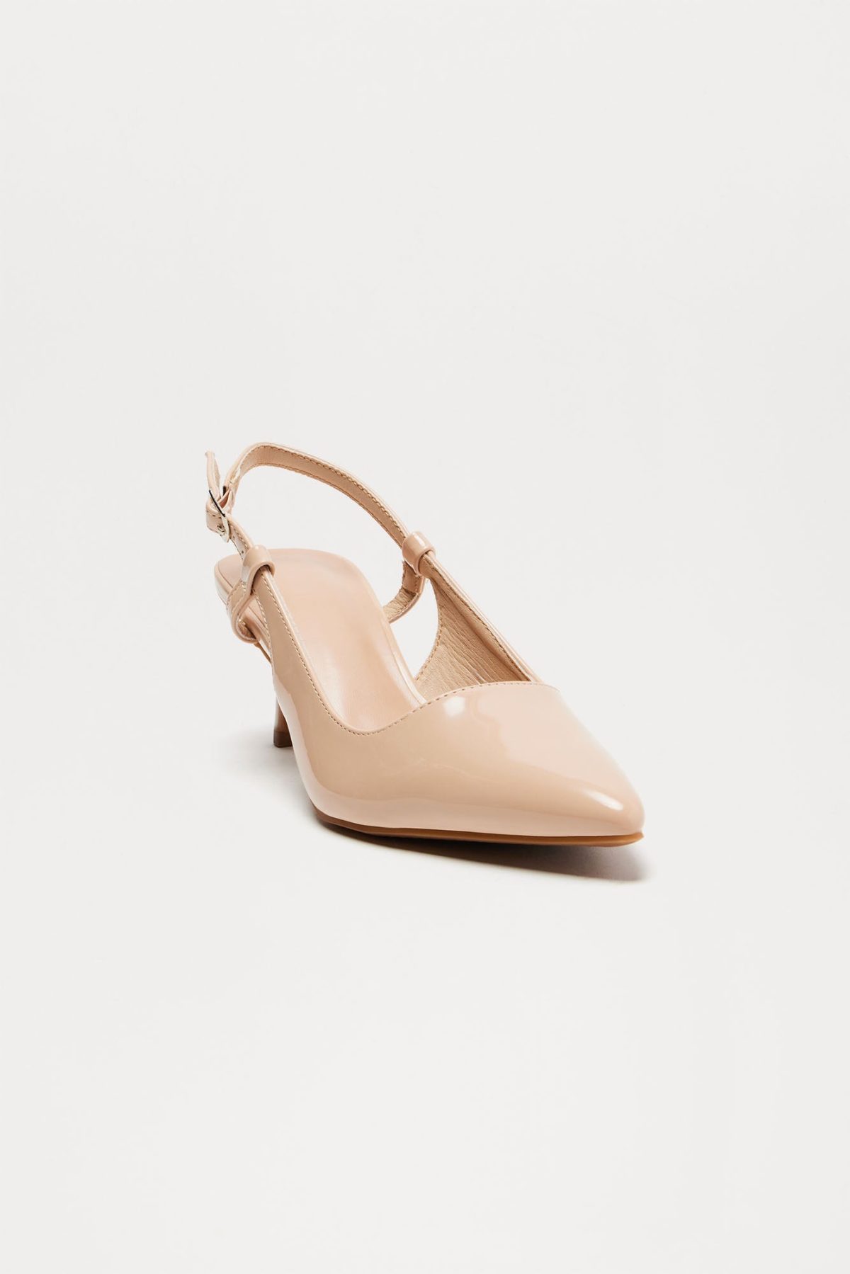 Asher Slingback Pumps - Nude