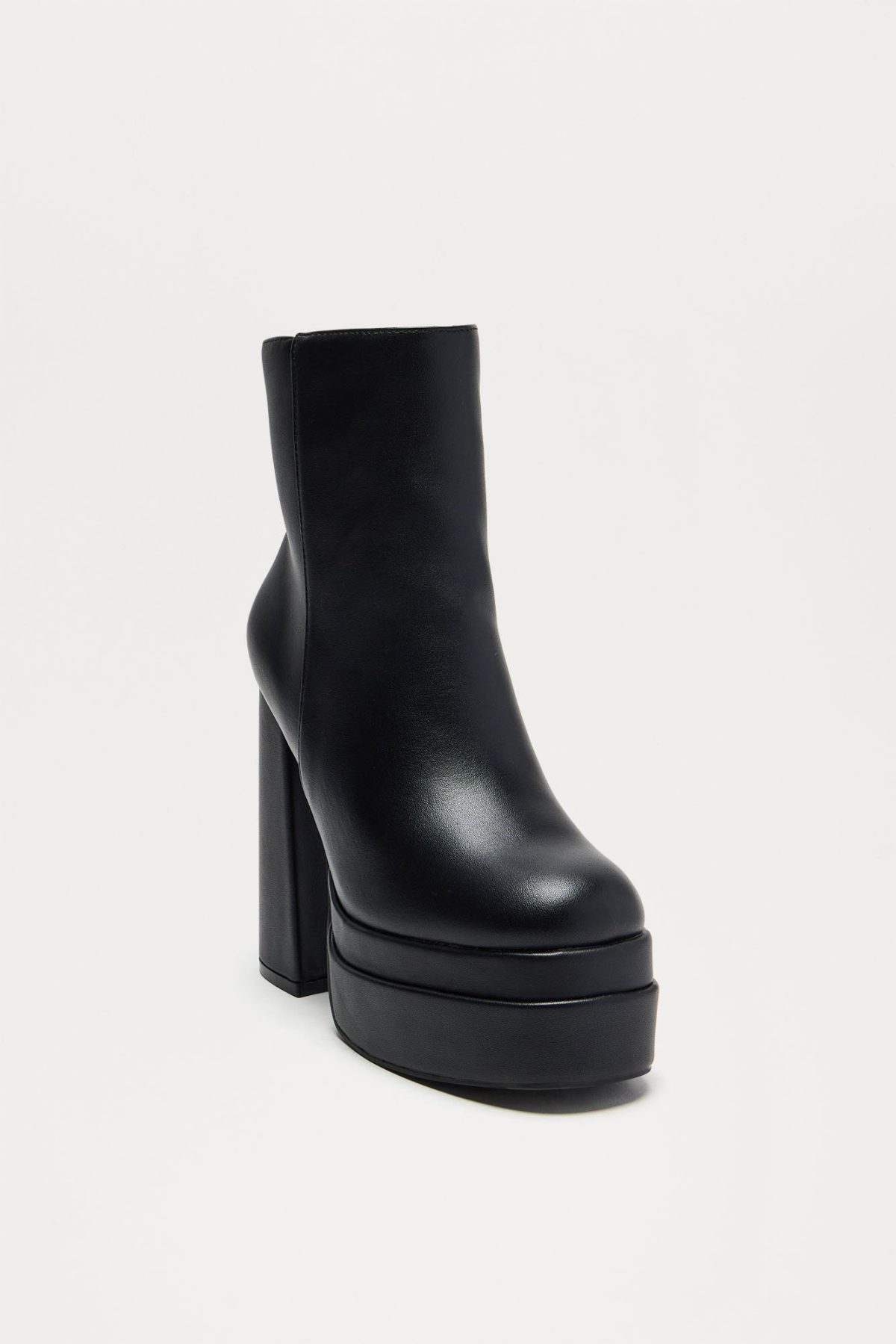 Ellison Platform Booties - Black