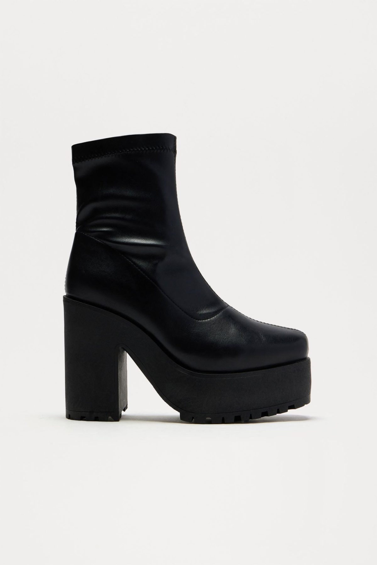 Baylor Platform Booties - Black