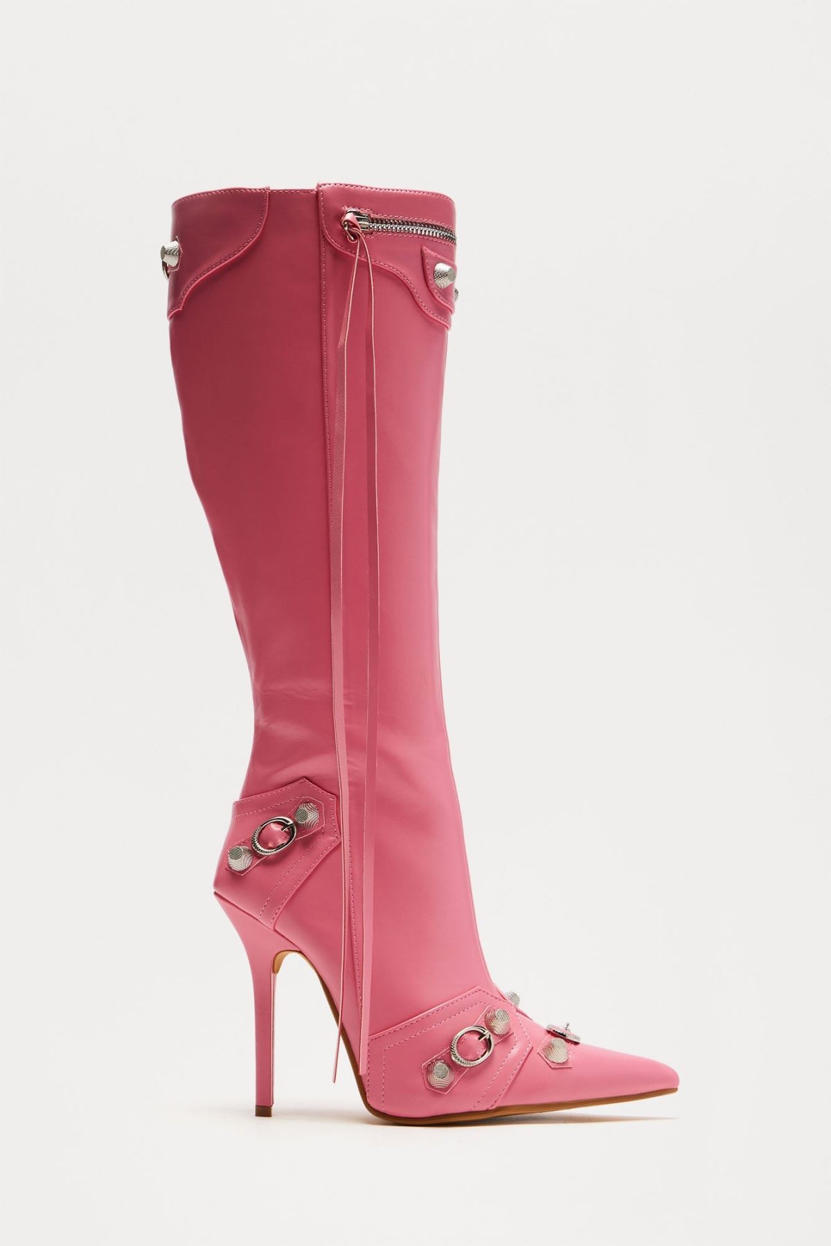 Weekend Exclusive Knee High Boots - Pink