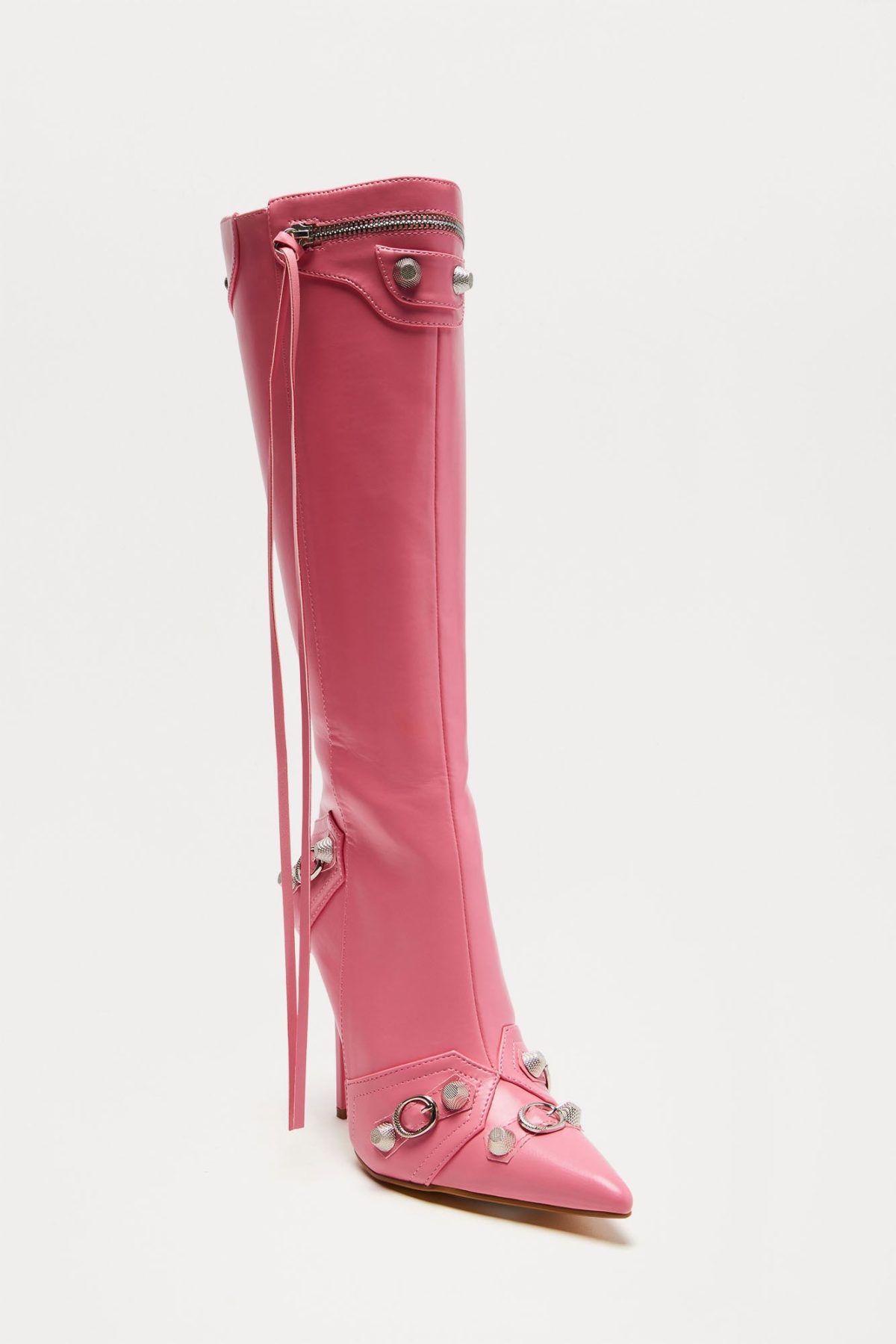 Weekend Exclusive Knee High Boots - Pink