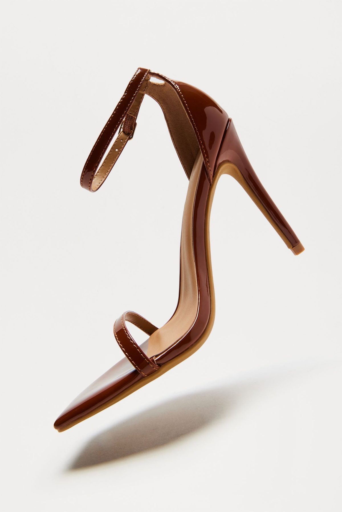 Linked Up Heels - Chestnut