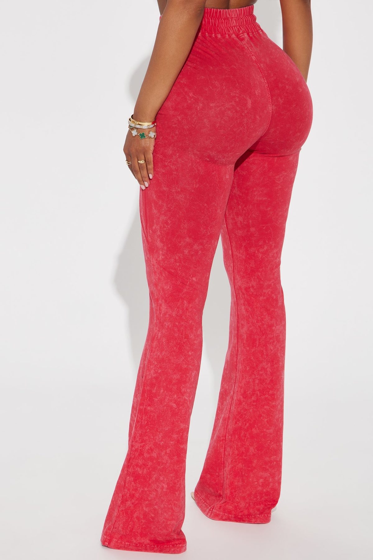 The Hamptons Sporty Flared Pant - Hot Pink