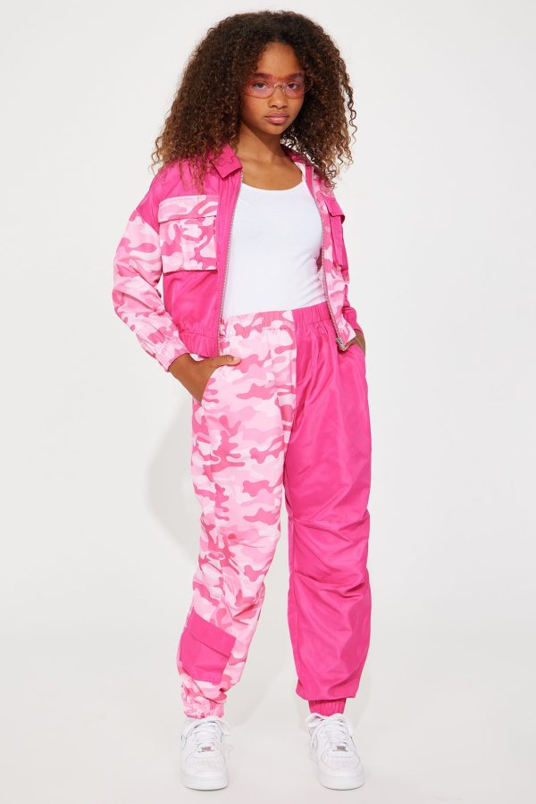 Mini Are You That Somebody Pant Set - Pink