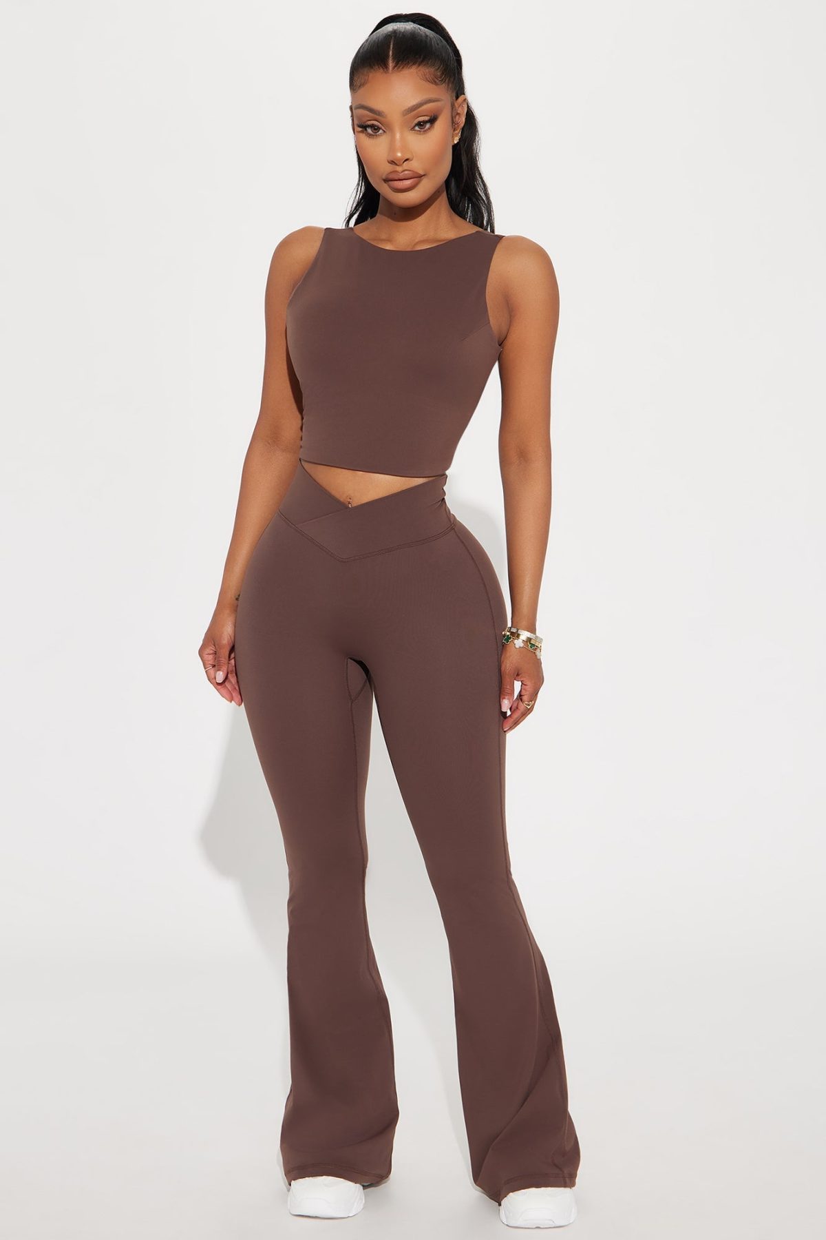 Soft Era Active Yoga Pant - Chocolate