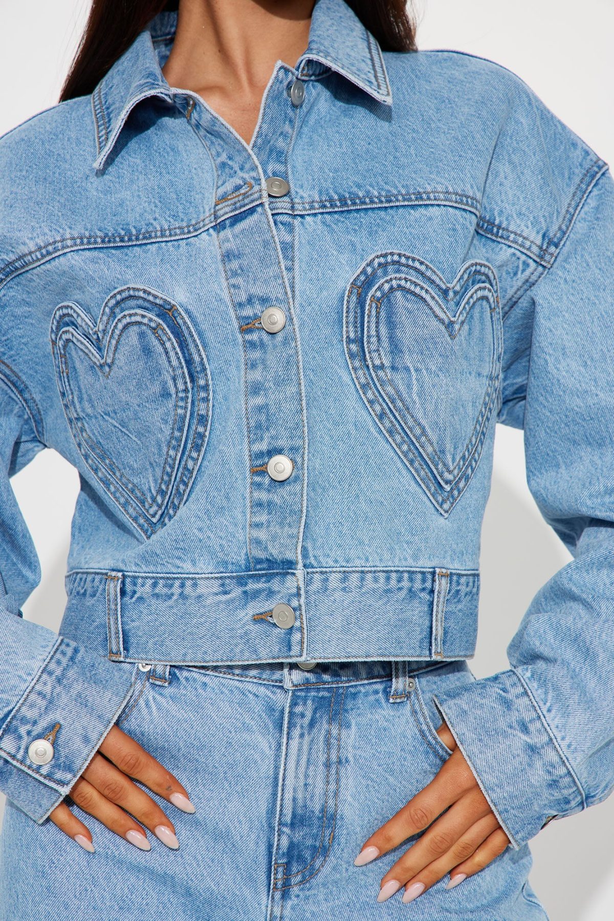 Match Made In Heaven Denim Jacket - Light Wash