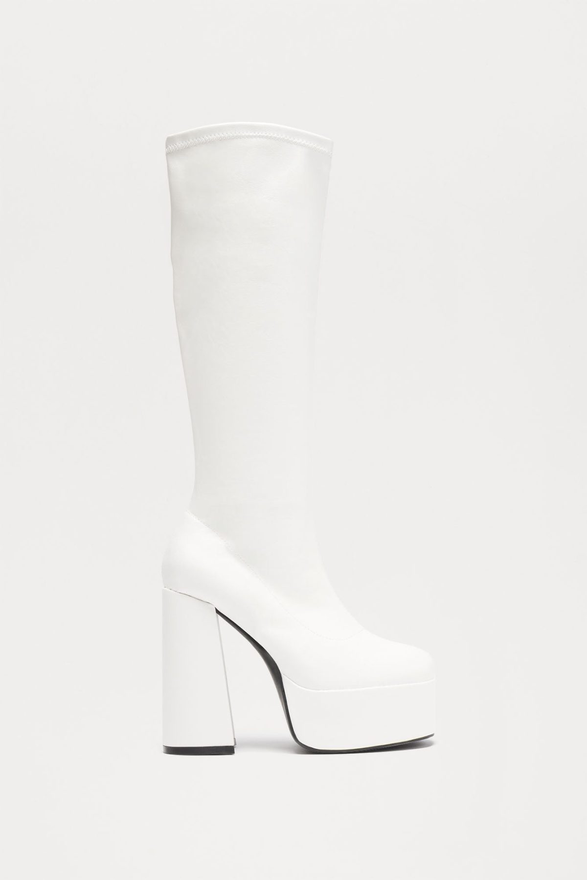 Camden Platform Boots - White