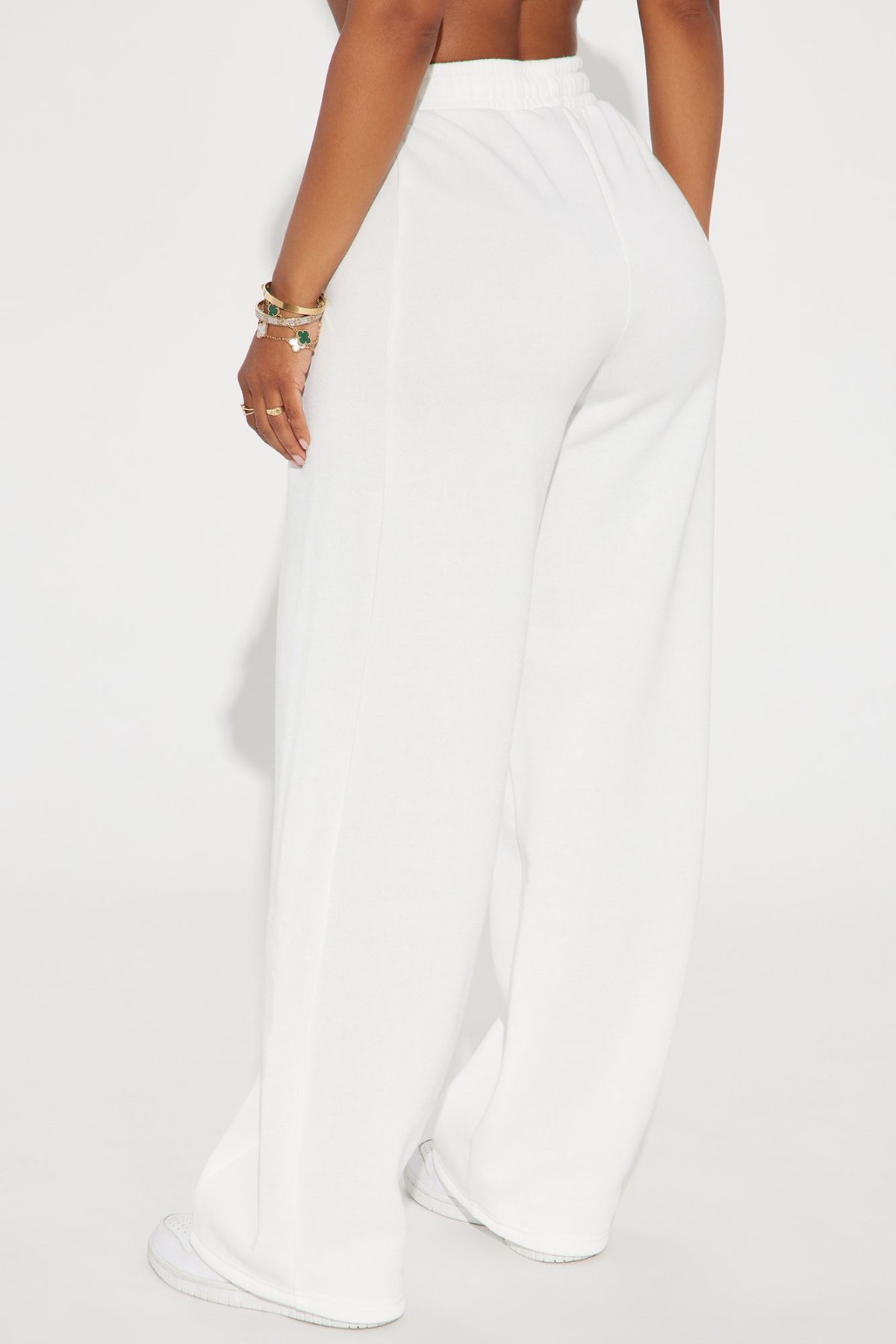 Upper East Side New York Wide Leg Pant - White