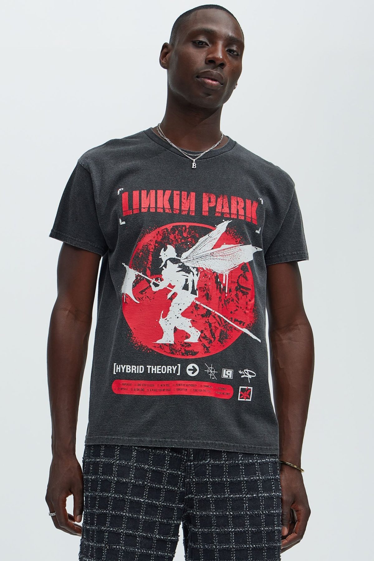 Linkin Park Hybrid Theory Short Sleeve Tee - Black