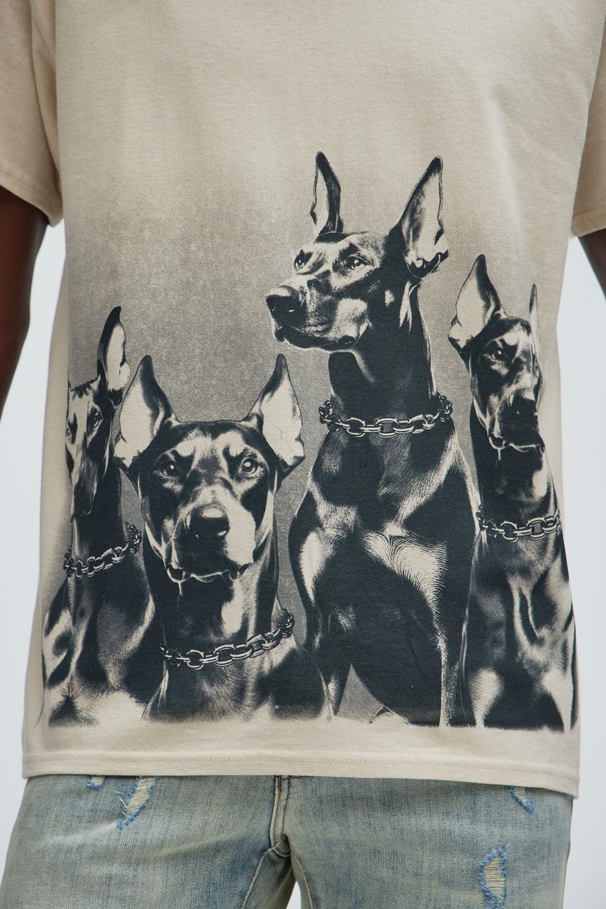 Me and My Dawgs Short Sleeve Tee - Sand