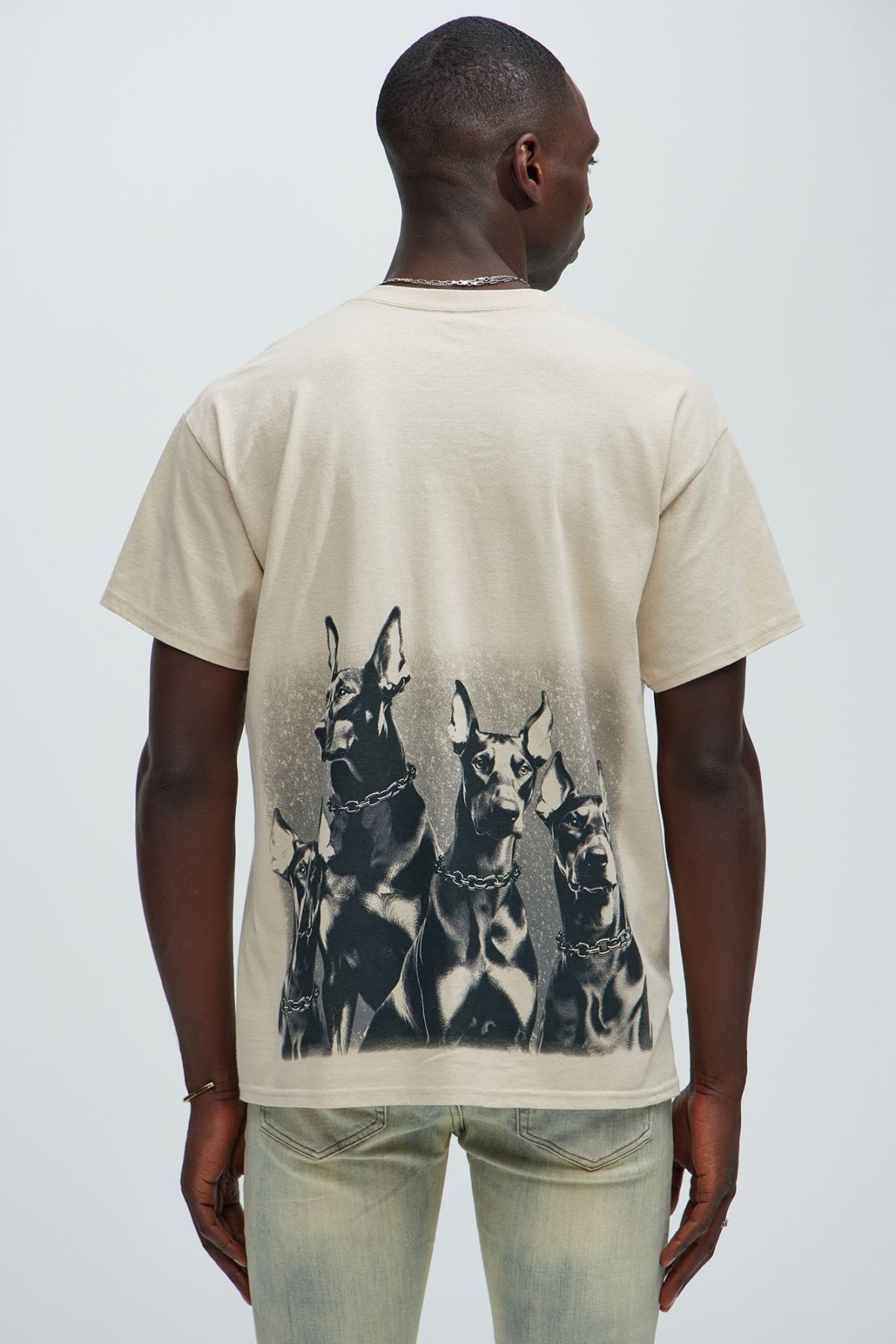 Me and My Dawgs Short Sleeve Tee - Sand