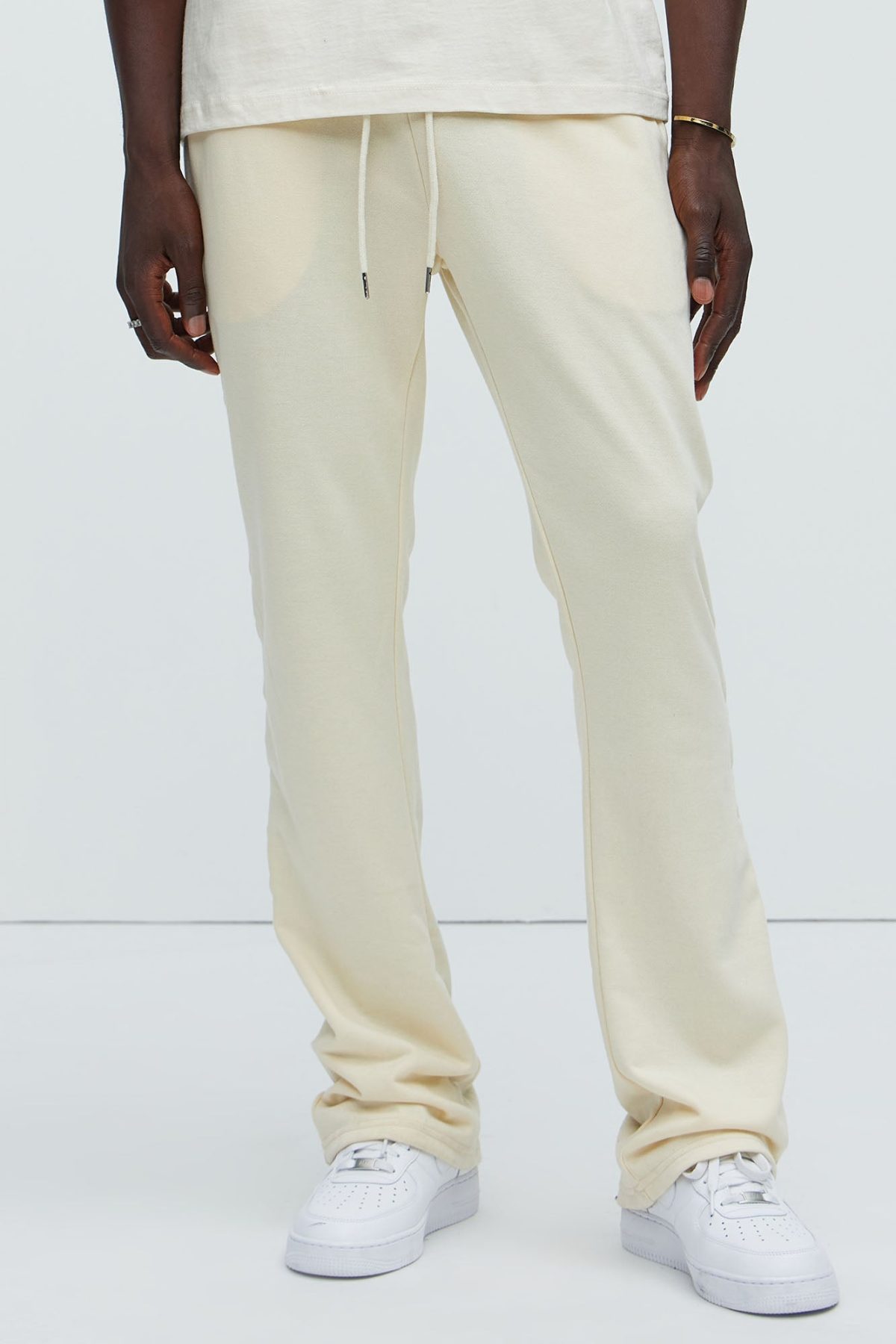 Lost Generation Faux Suede Pants - Cream