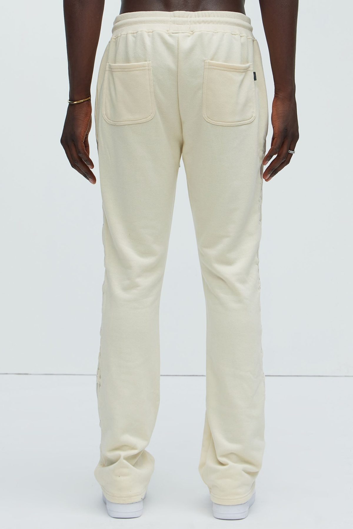 Lost Generation Faux Suede Pants - Cream