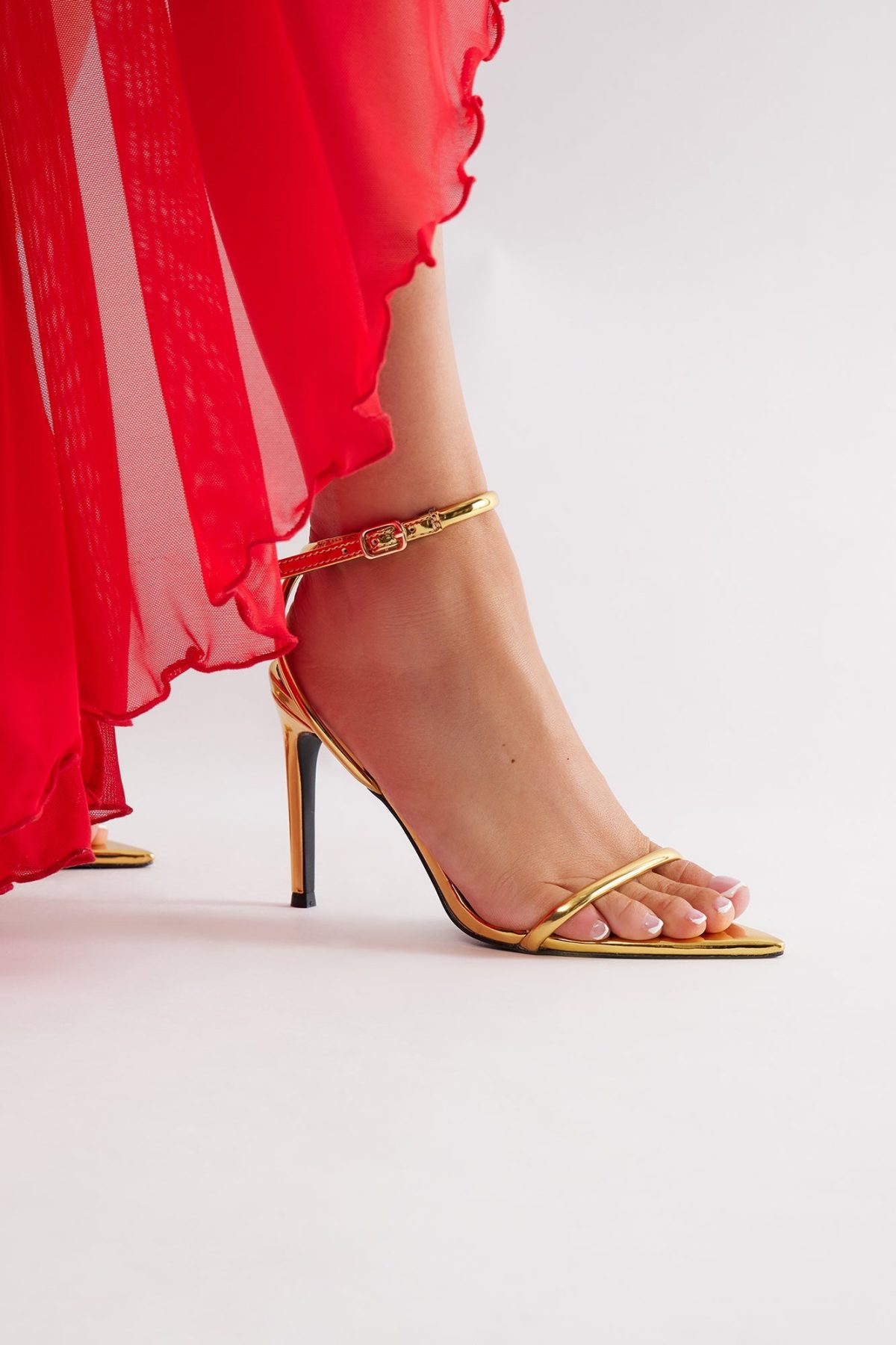 Take Me Places Heeled Sandals - Gold