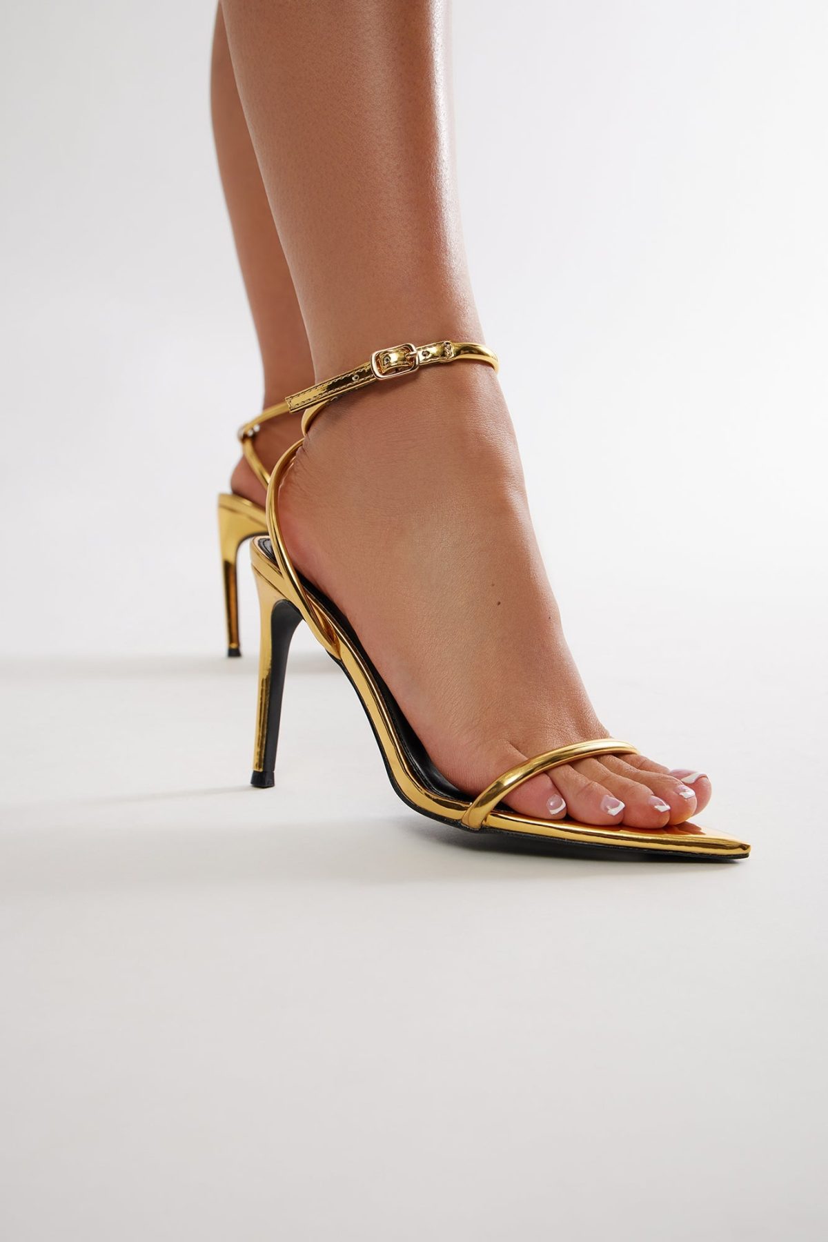 Take Me Places Heeled Sandals - Gold