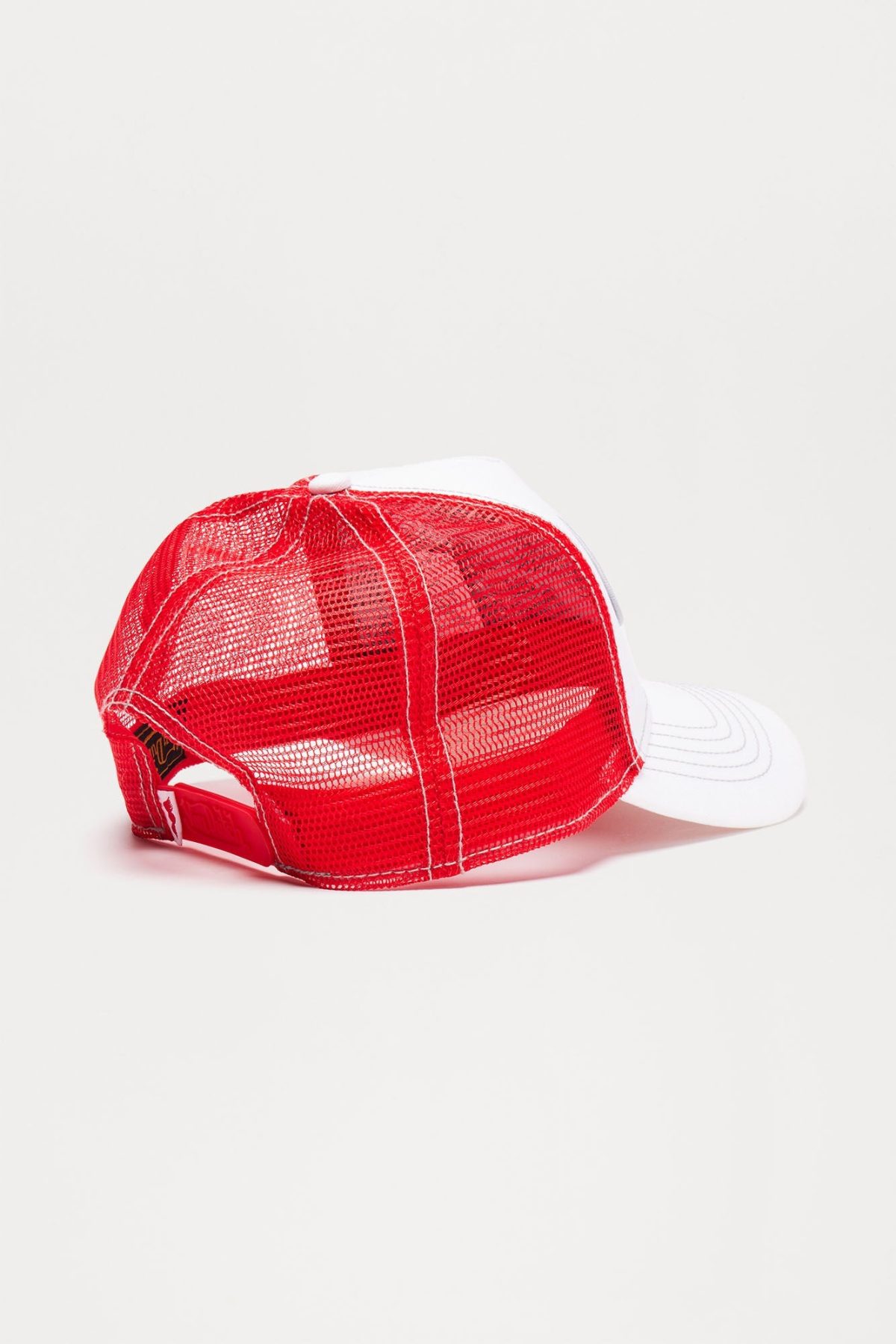 Von Dutch White & Red Trucker Hat - Red/White