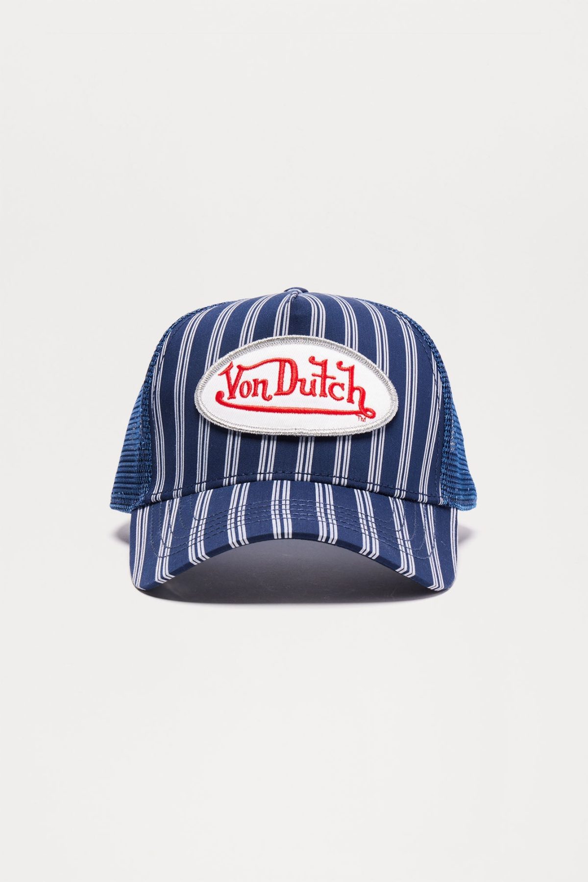 Von Dutch Navy Stripes Trucker Hat - Navy/combo