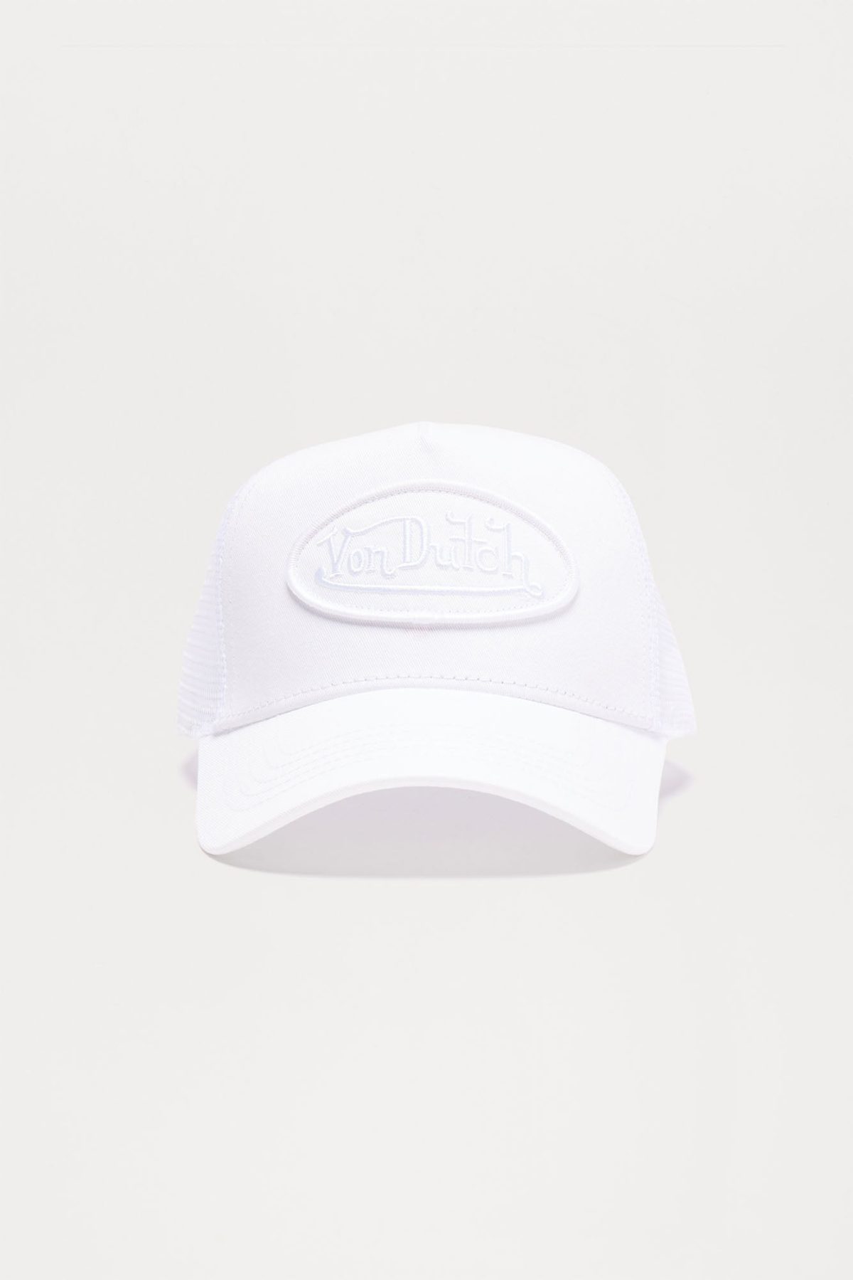 Von Dutch Triple White Hat - White