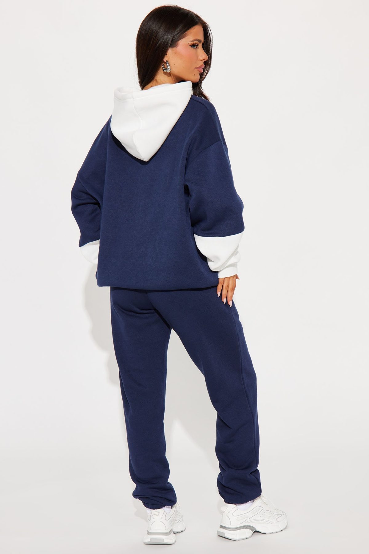 NY Baby Fleece Jogger Set - Navy