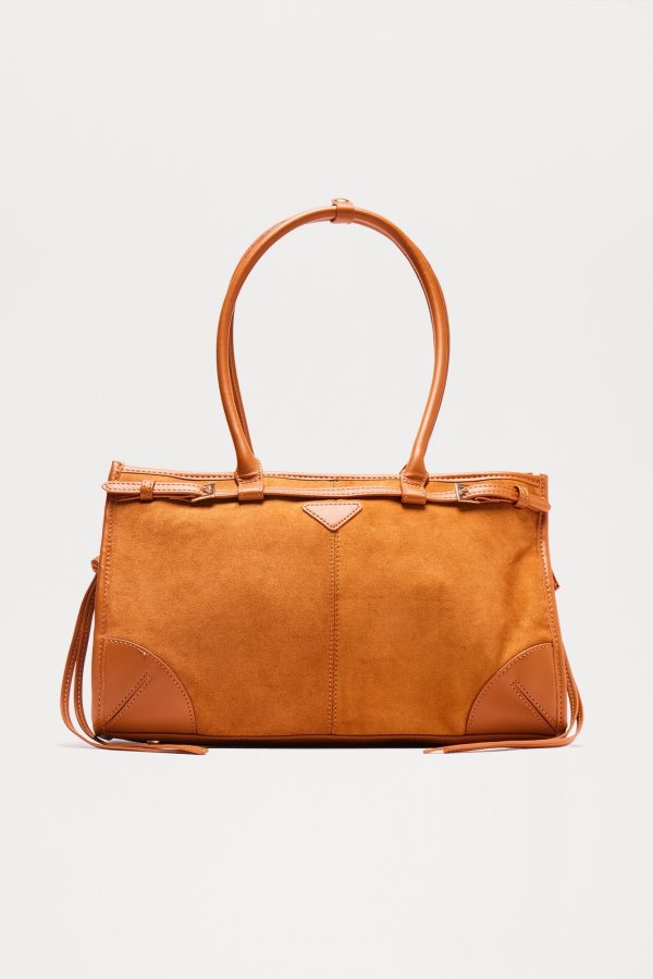 Making Moves Shoulder Bag - Cognac