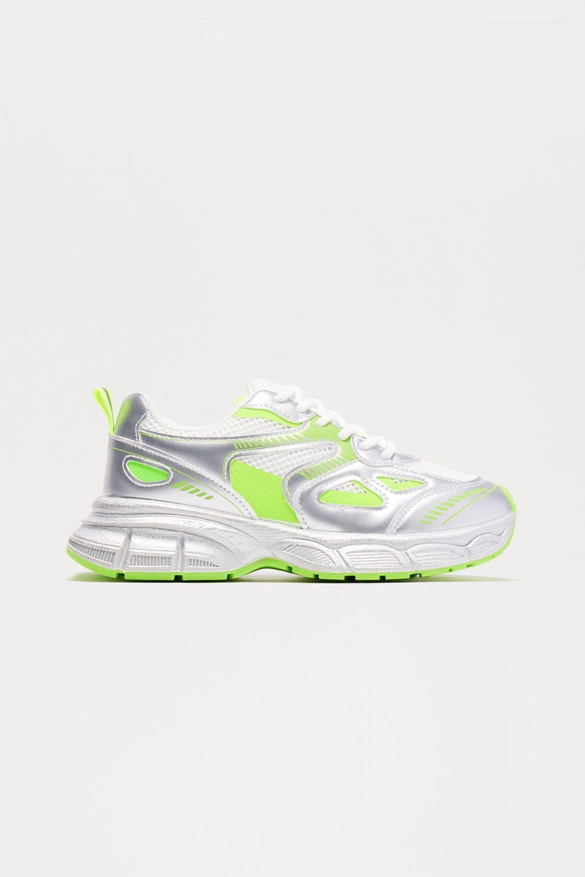 Stella Platform Sneakers - Neon Green