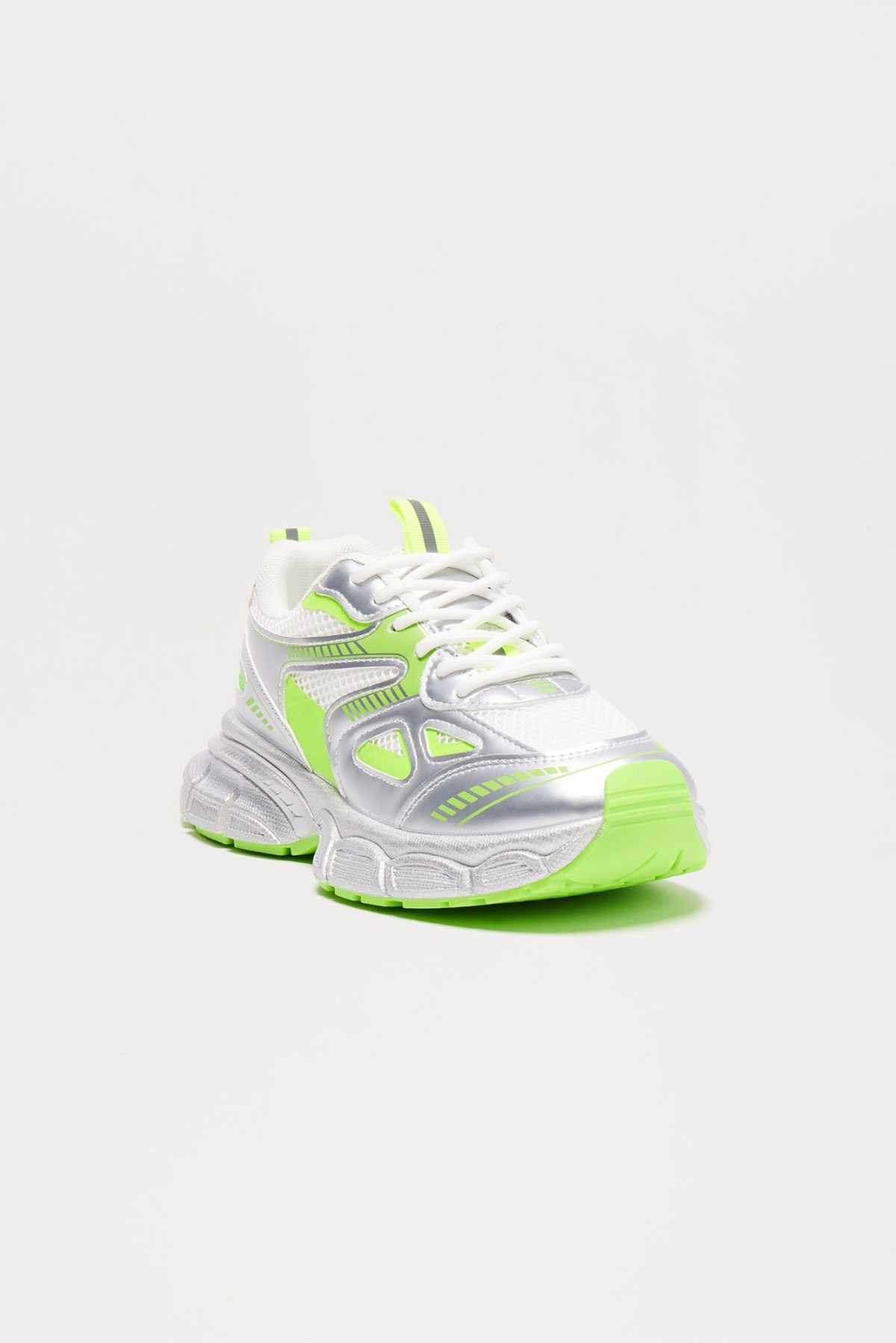 Stella Platform Sneakers - Neon Green