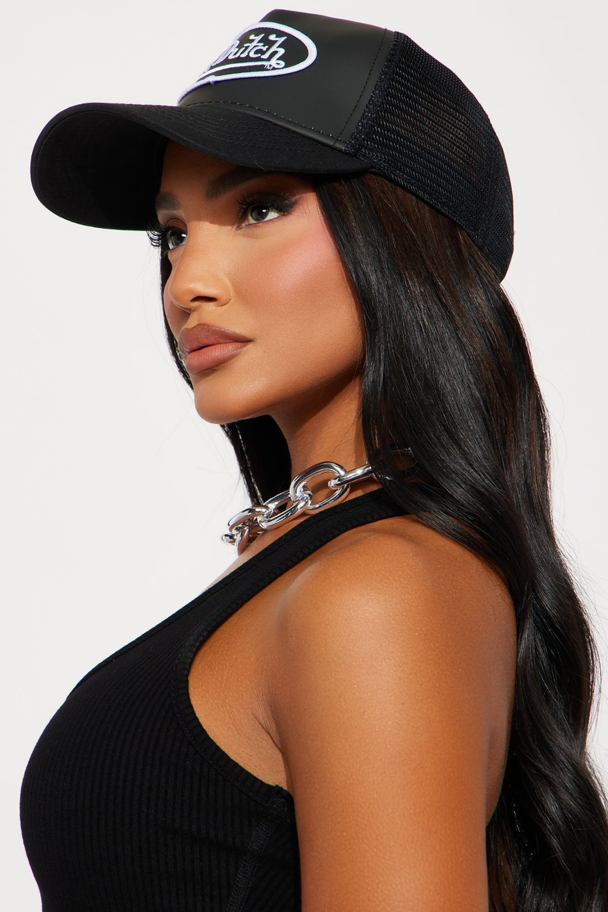 Von Dutch Black Heat Sensitive Trucker Hat - Black