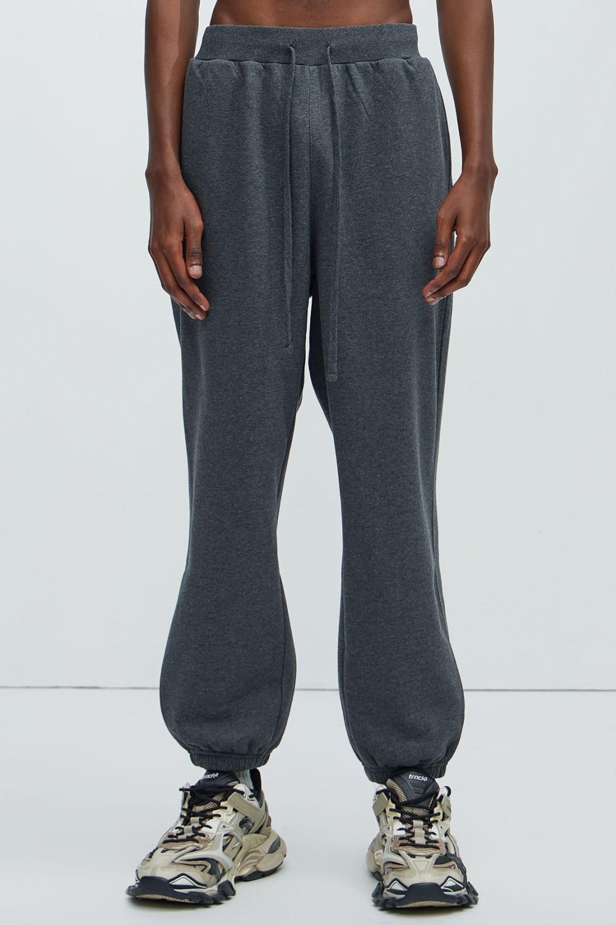 Tyson Relaxed Gusset Jogger - Charcoal