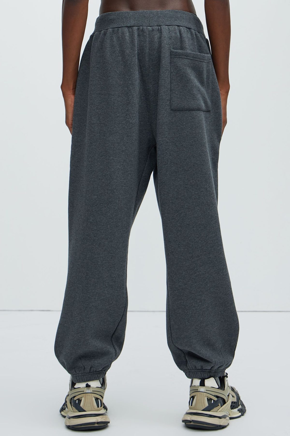 Tyson Relaxed Gusset Jogger - Charcoal