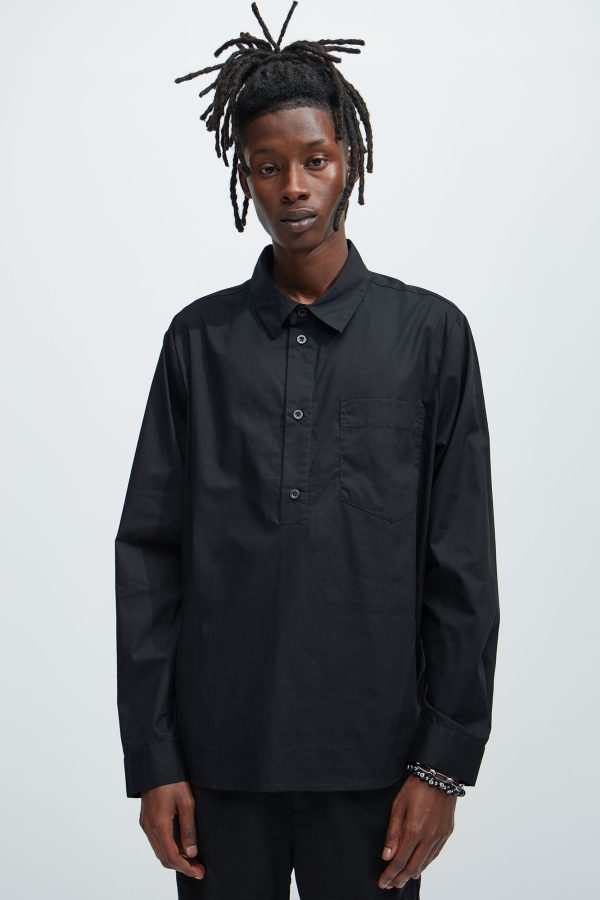 Quick Popover Shirt - Black