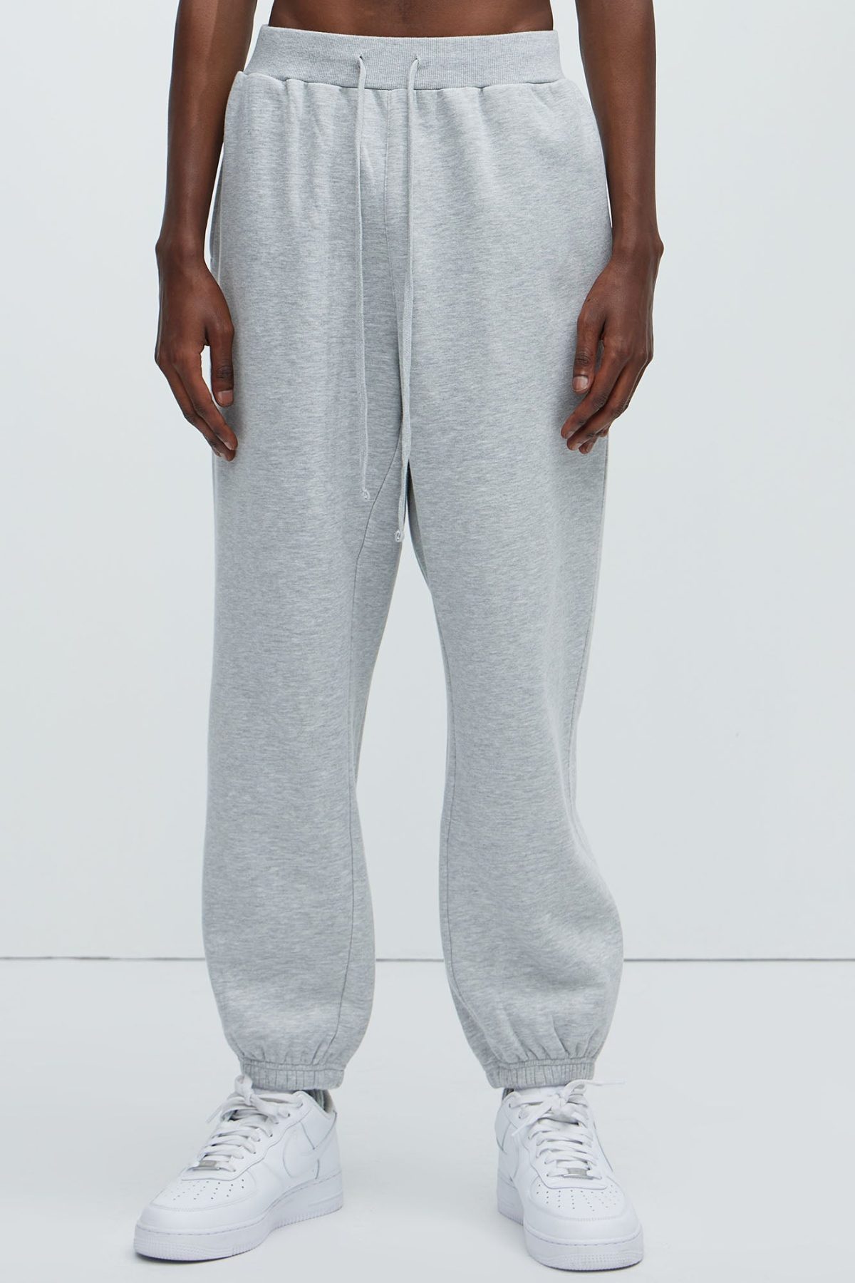 Tyson Relaxed Gusset Jogger - Heather Grey