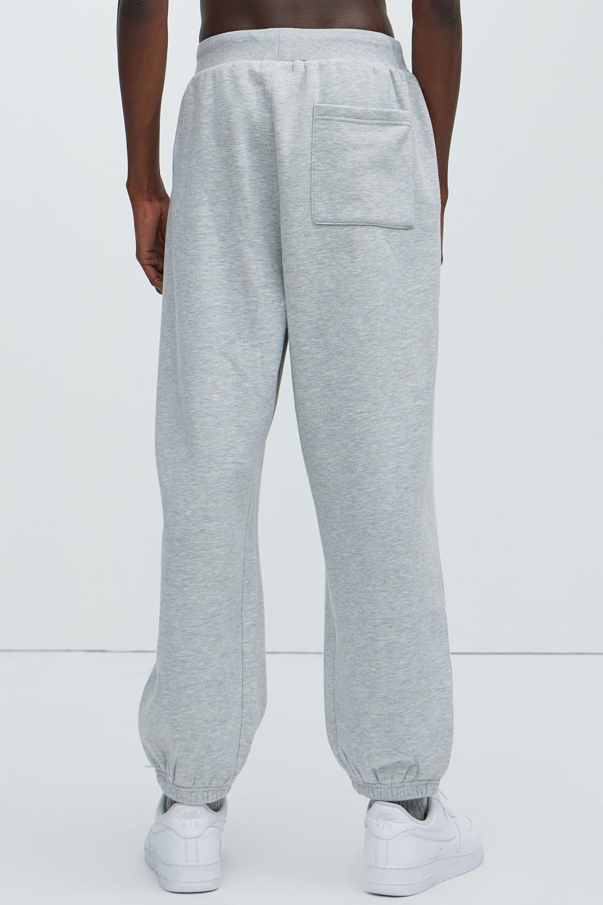 Tyson Relaxed Gusset Jogger - Heather Grey