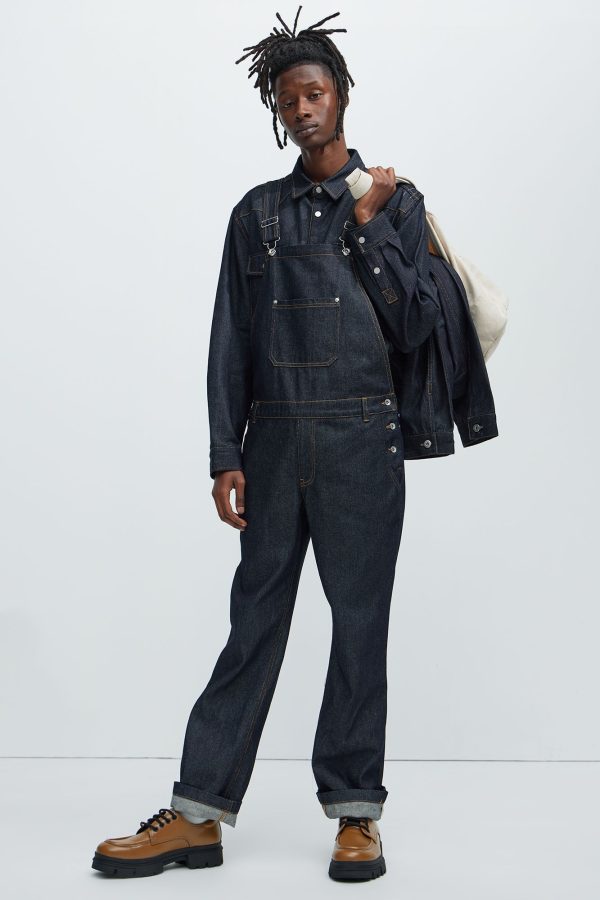 Collin Raw Denim Coveralls - Indigo