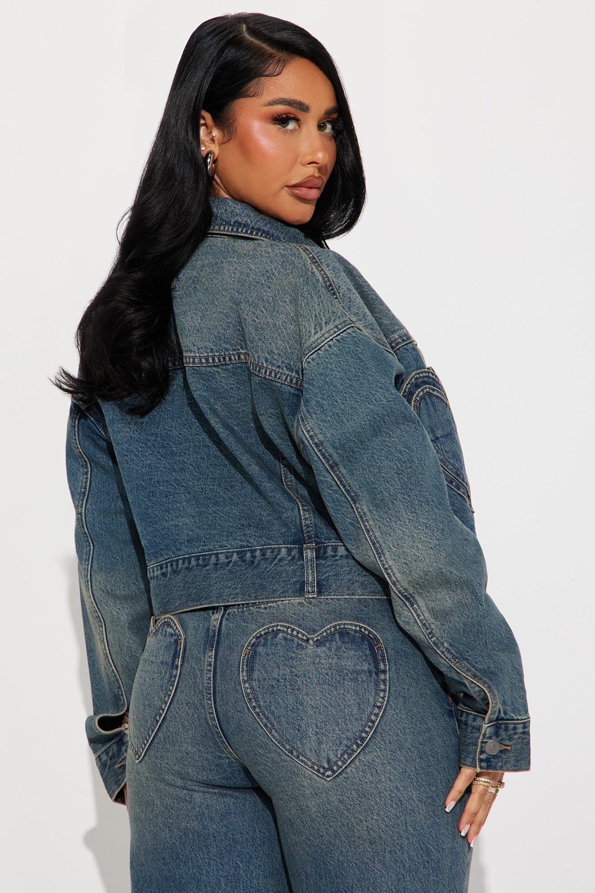 Match Made In Heaven Denim Jacket - Dark Wash