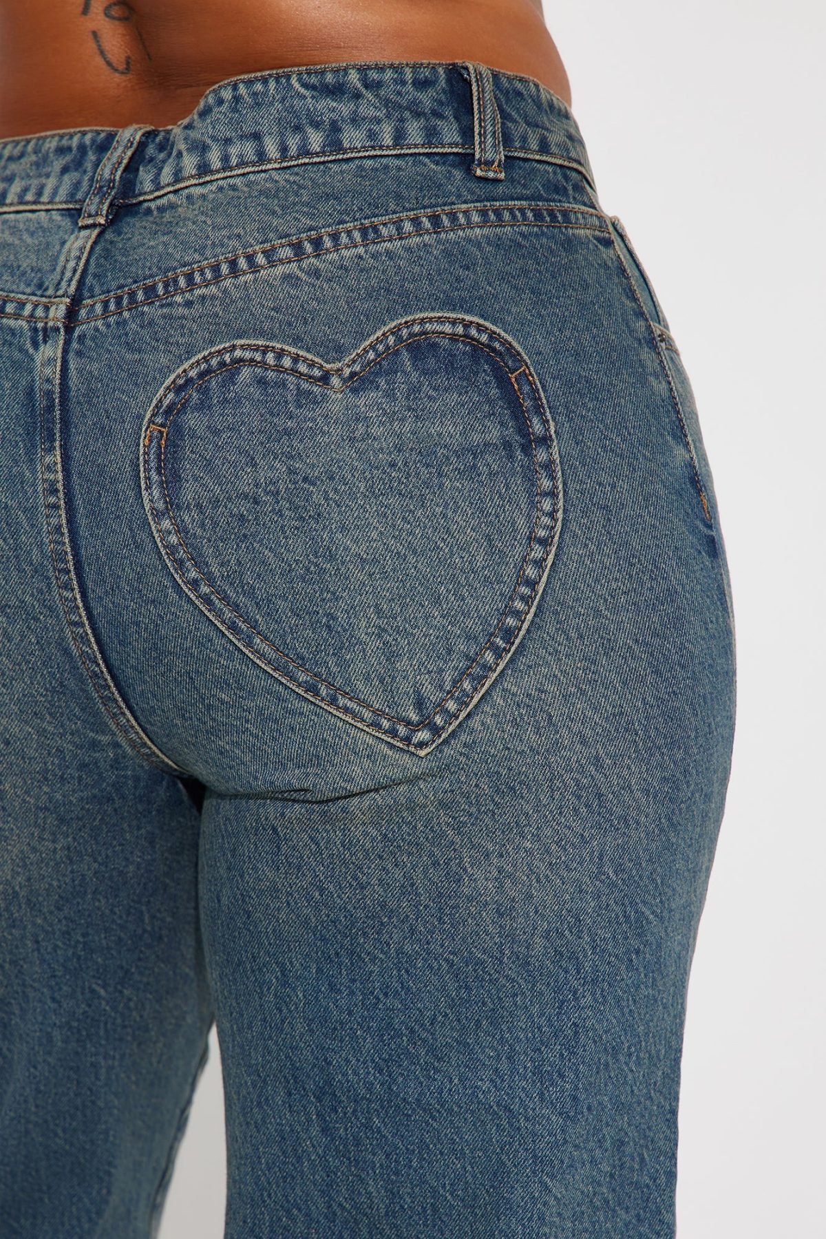 Match Made In Heaven Straight Leg Jeans - Dark Wash