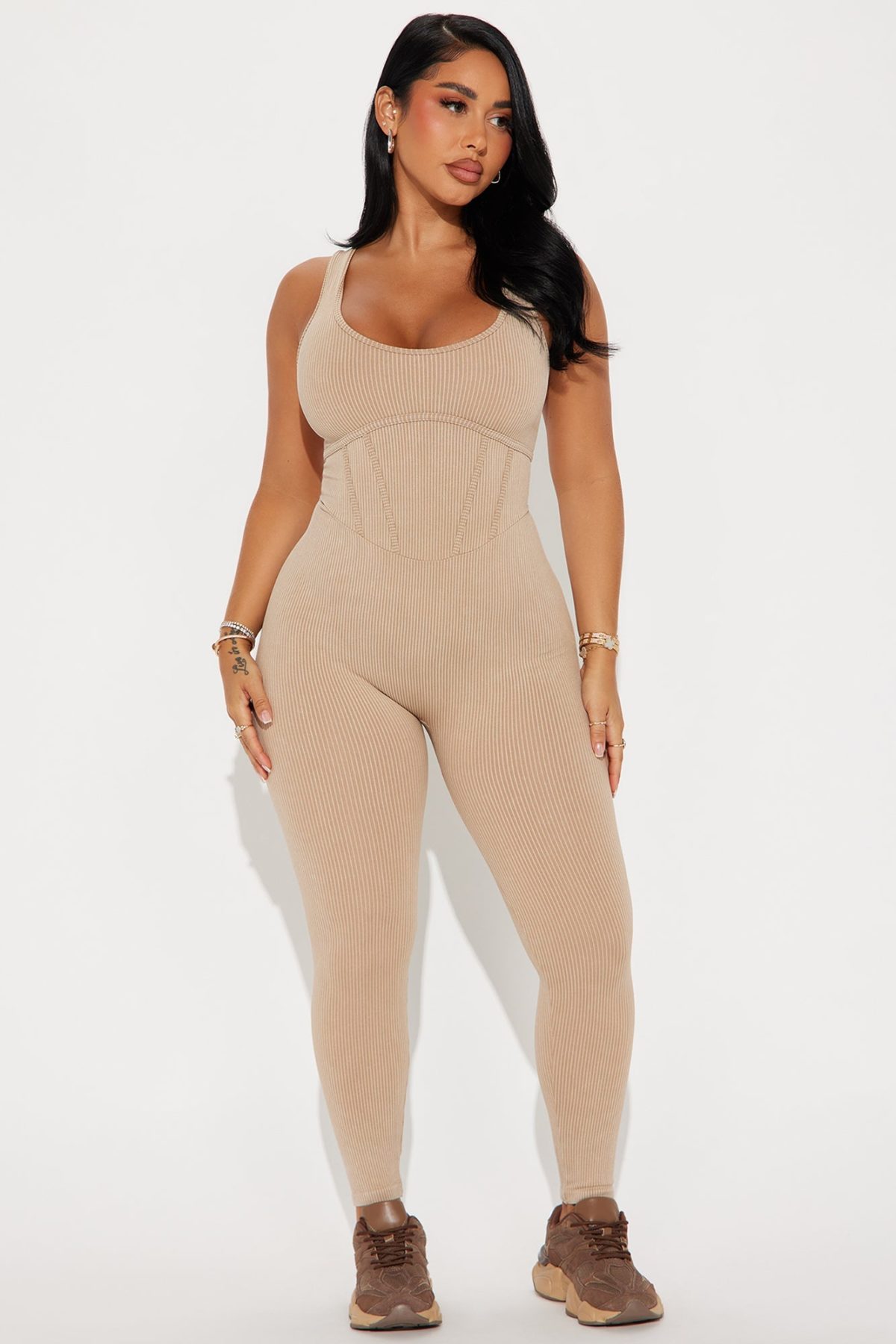 Lounge Era Jumpsuit - Mocha